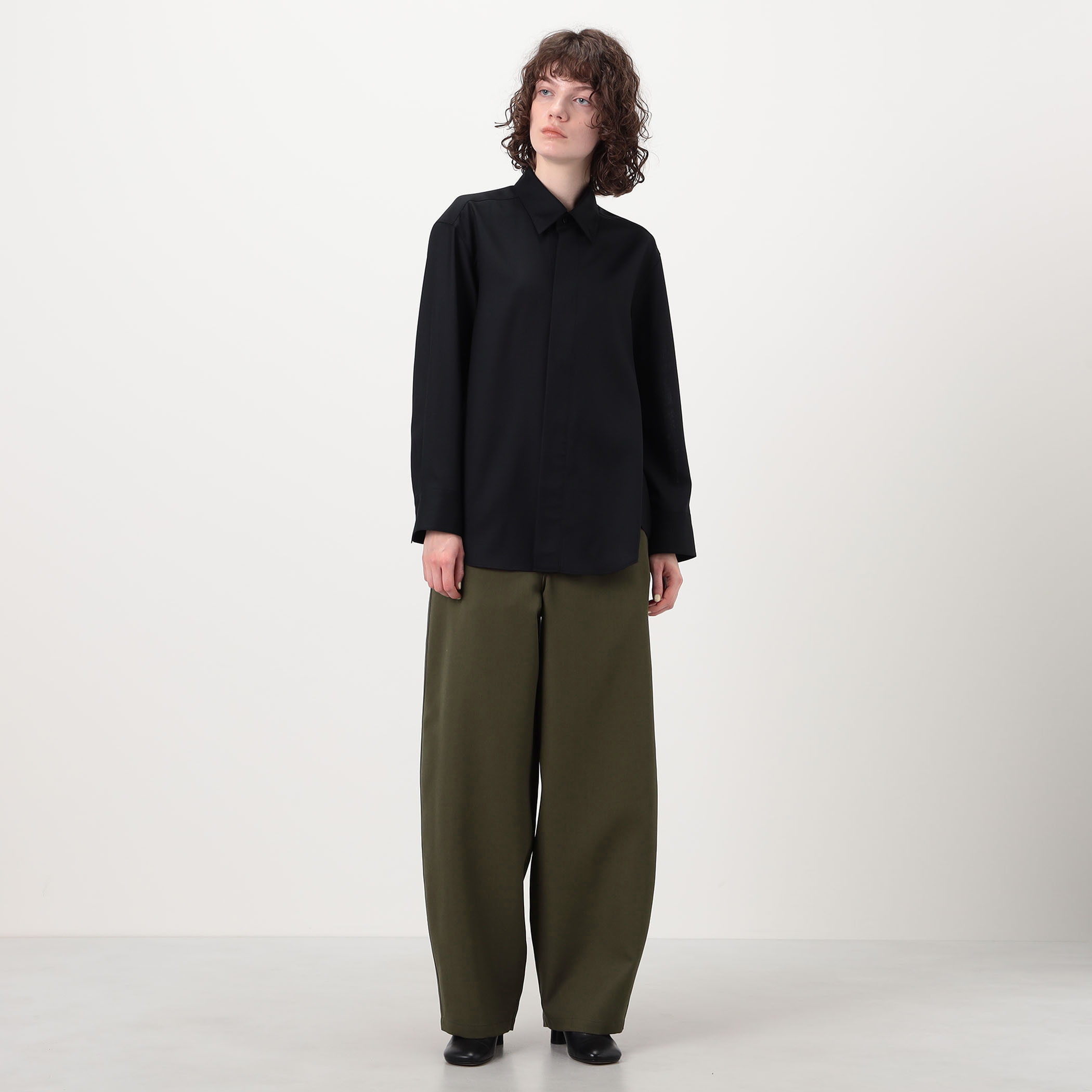 別注】THE RERACS × Edition WIDE BALLEL PANTS バレルパンツ