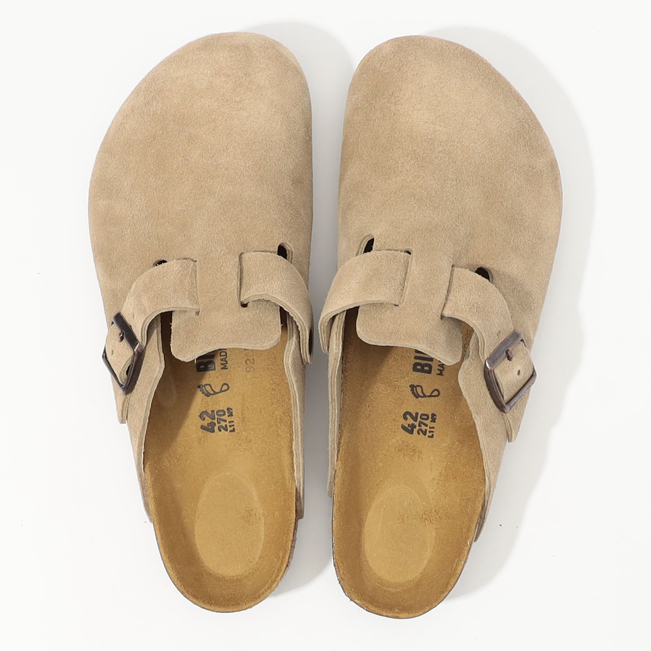 BIRKENSTOCK Boston LEVE Taupe｜トゥモローランド 公式通販