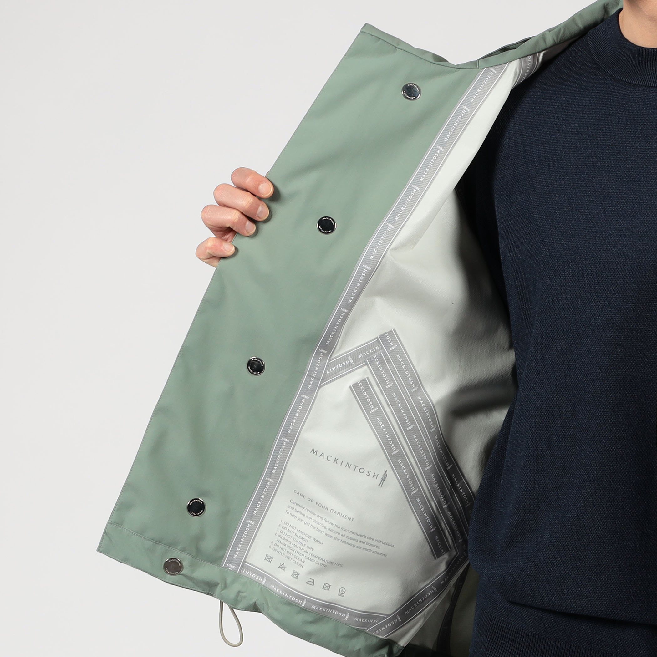 MACKINTOSH RAINTEC SKYE PARKA SHORT GTS ナイロンフーデッドブルゾン
