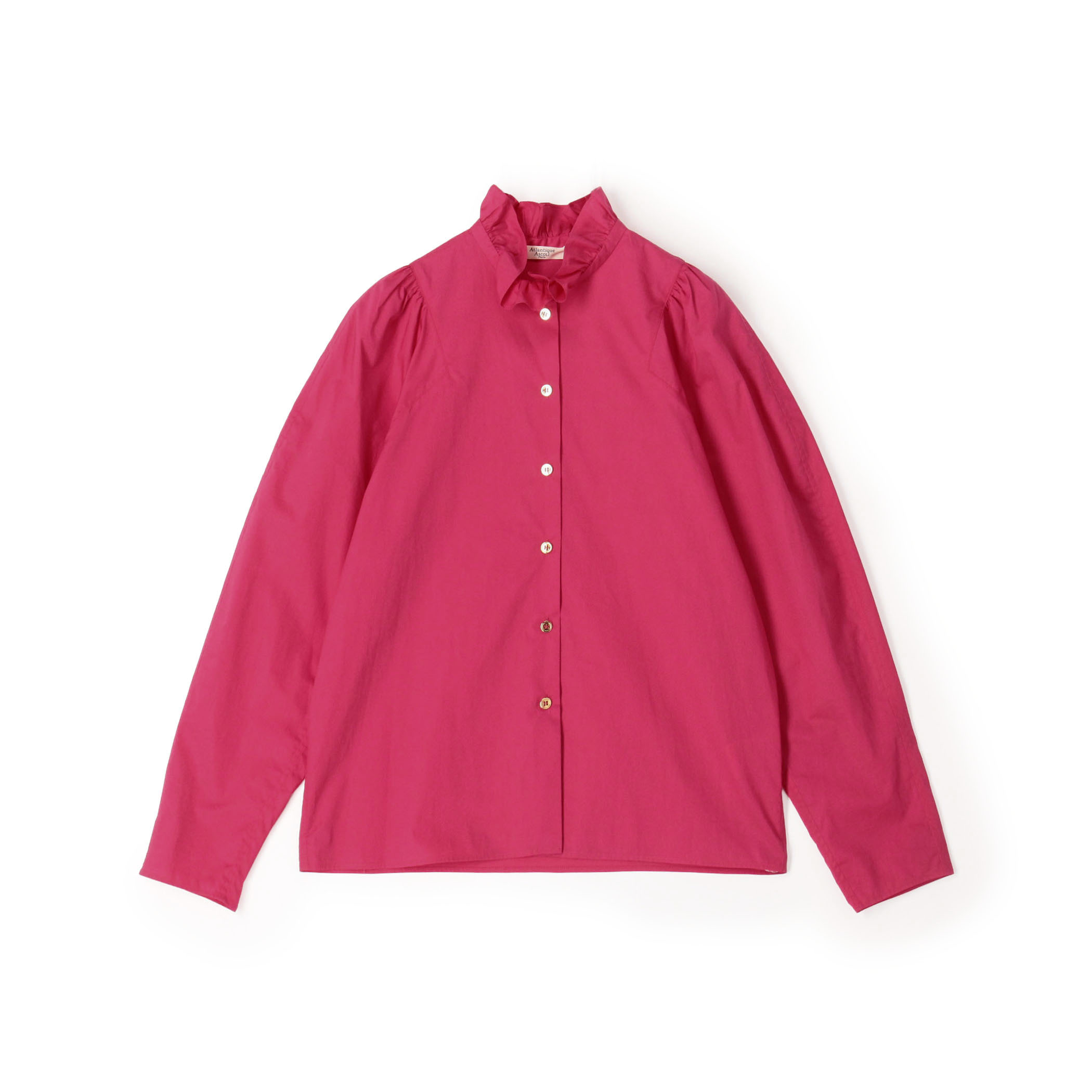 Atlantique Ascoli UNTITLED 3 フリルカラーシャツ