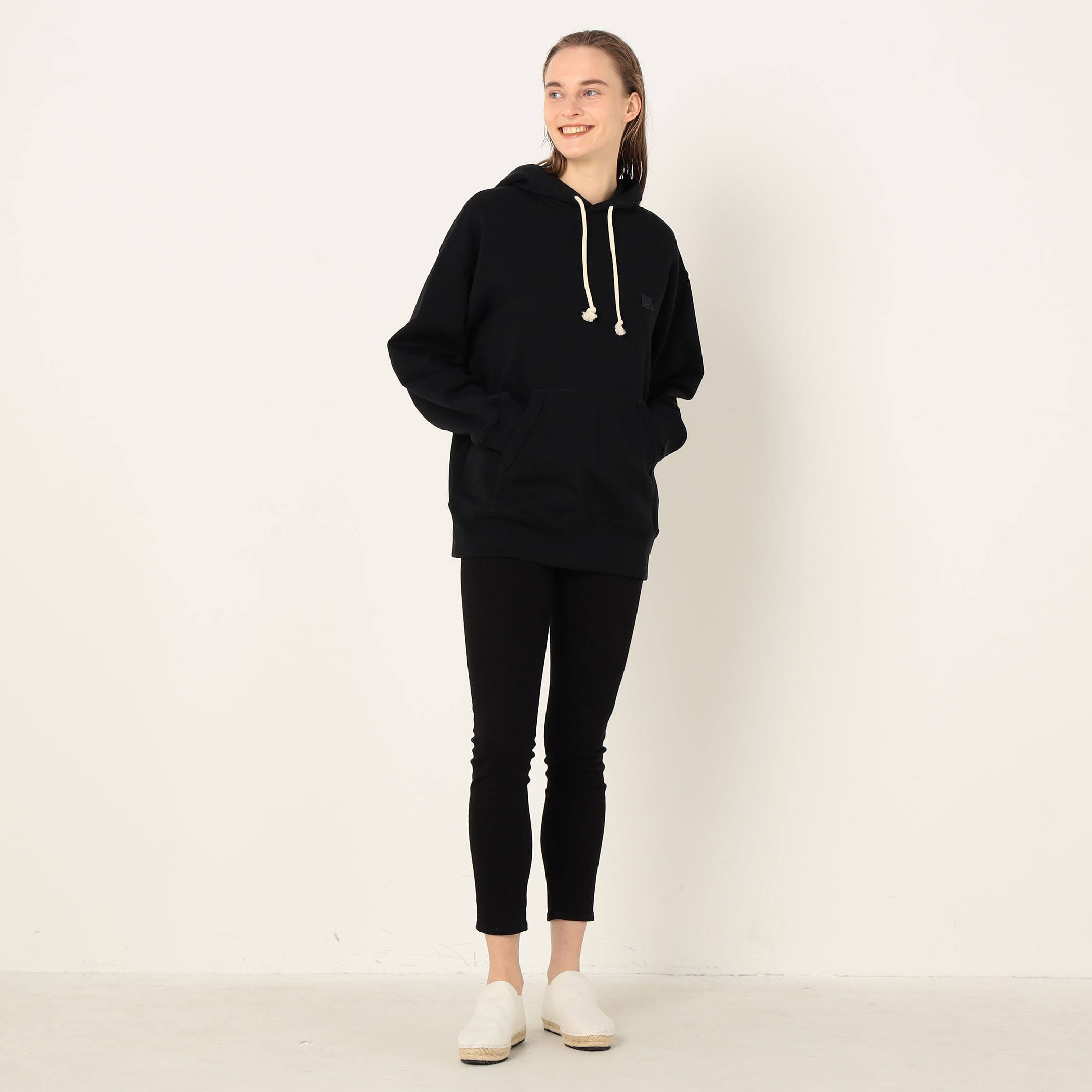 Acne Studios コットン フェイスフーデットパーカ