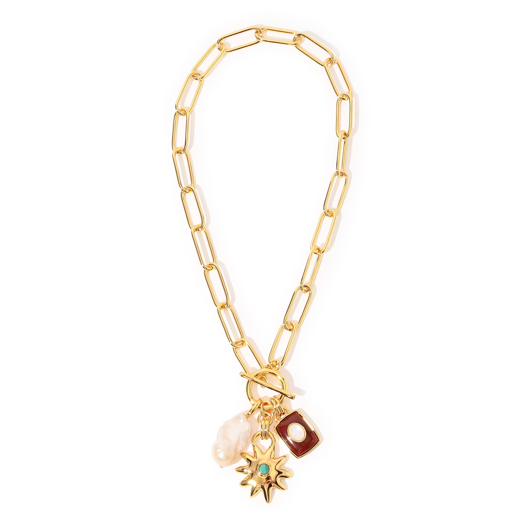 リジーフォーチュナート　パール　ネックレス Lizzie Fortunato HELIOS CHARM ネックレス｜トゥモローランド 公式サイト