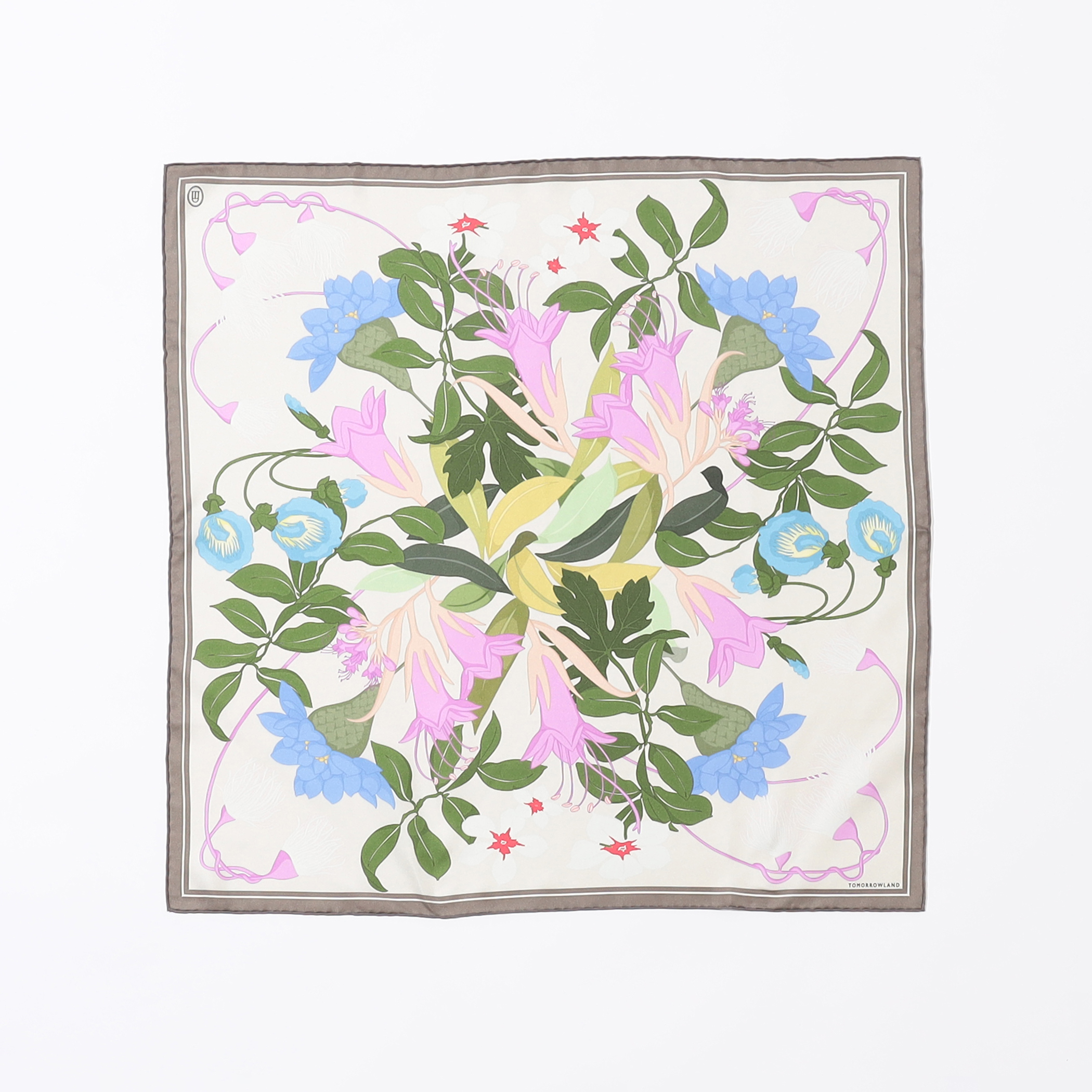Atelier TOMORROWLAND FLOWER シルクスカーフ｜トゥモローランド 公式