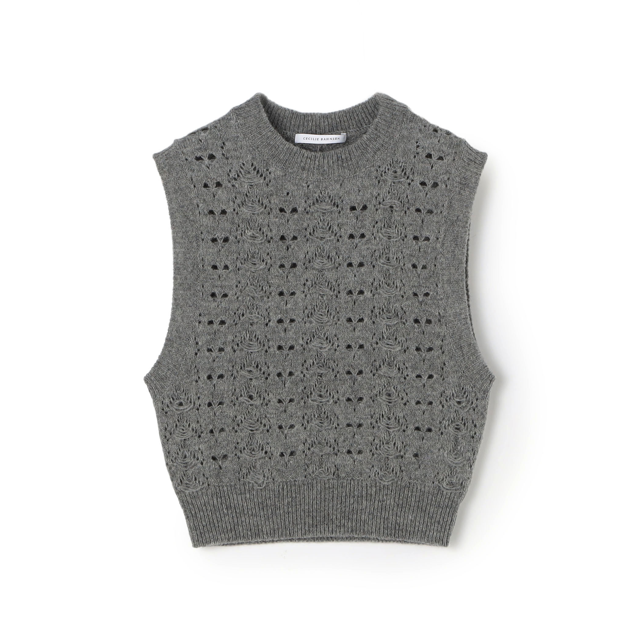 CECILIE BAHNSEN BRISA VEST ニットベスト