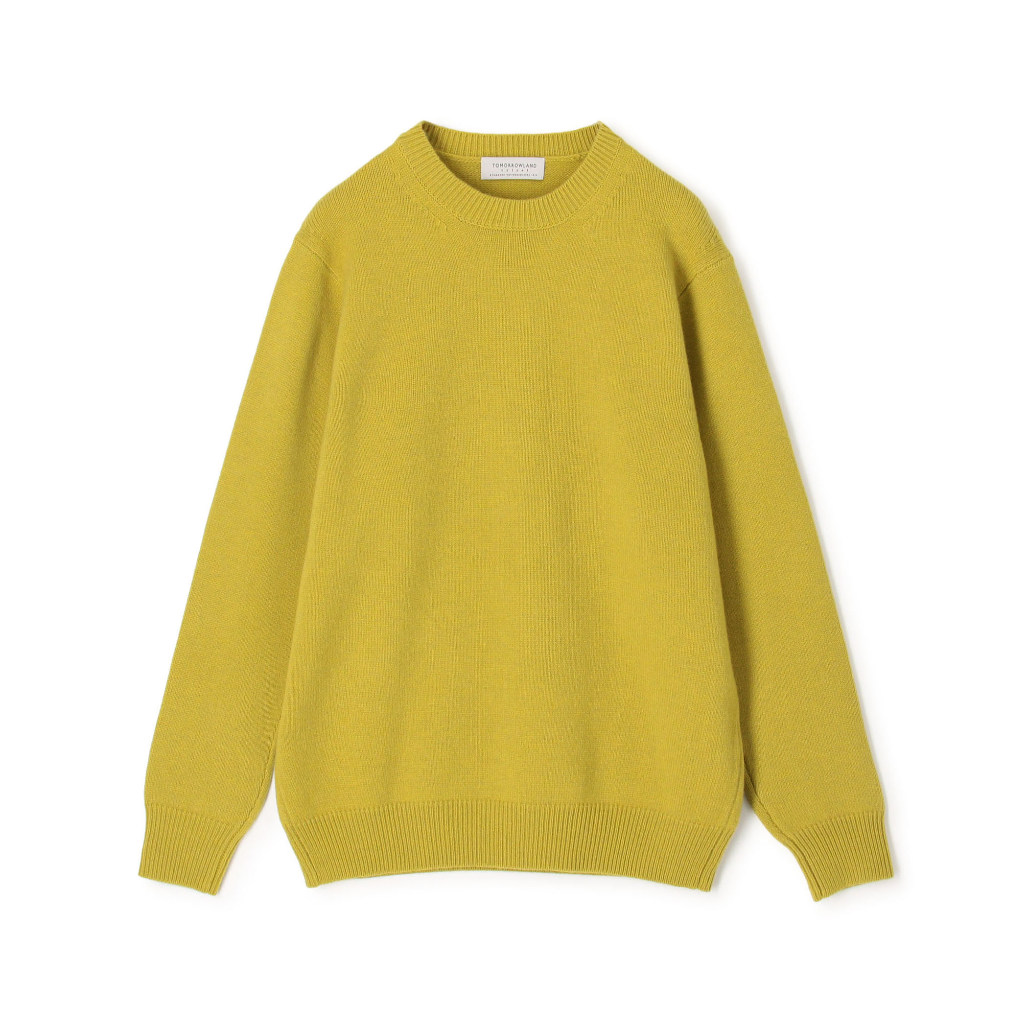【WEB先行予約】TOMORROWLAND tricot ラムズウール クルーネックニット