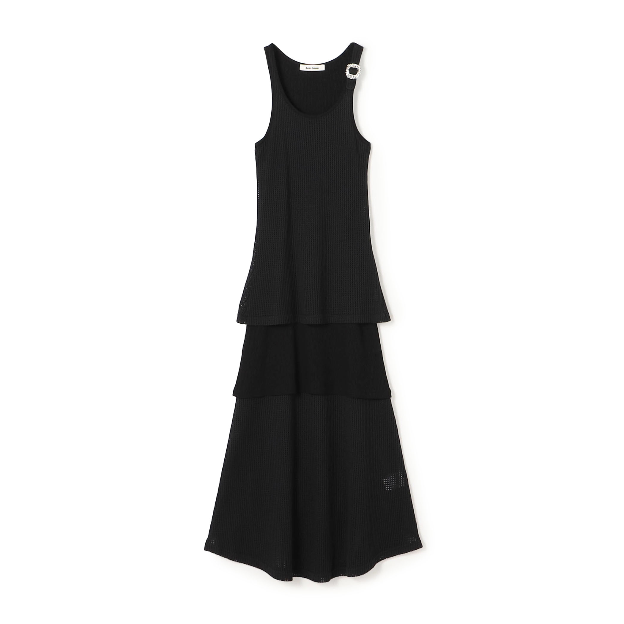 WALES BONNER SERENITY DRESS コットン レイヤードワンピース