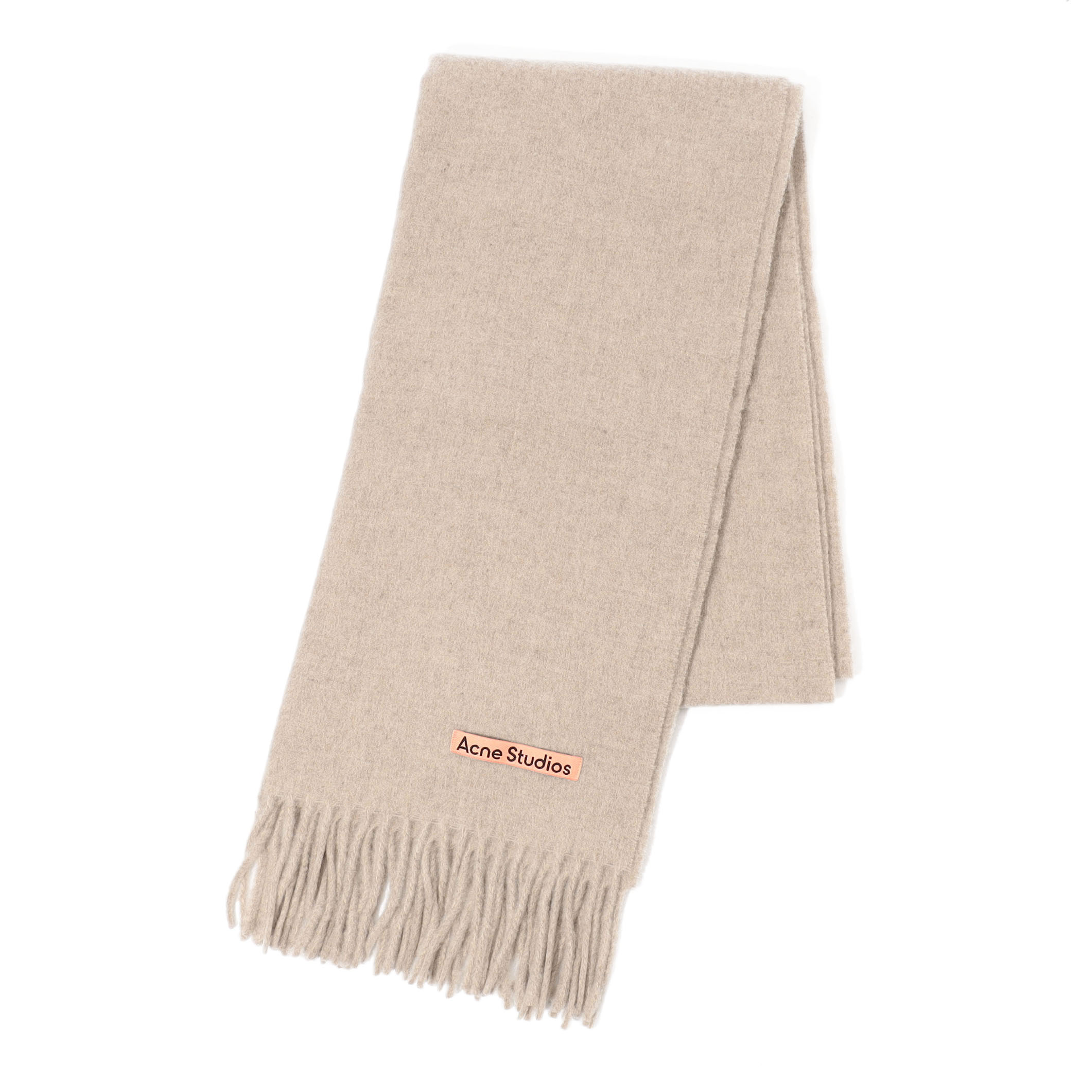 Acne Studios CANADA NARROW ウールフリンジストール