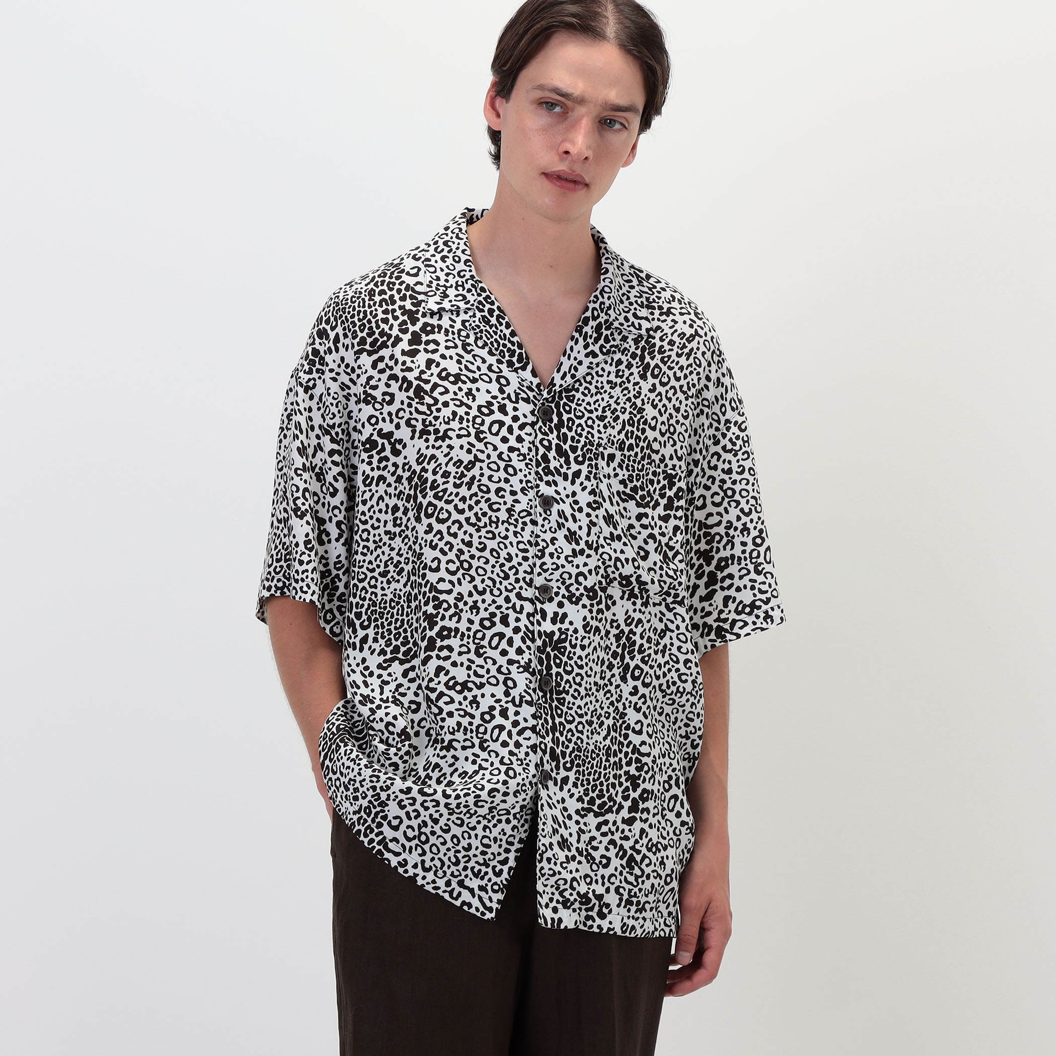 新品 41 XL 7万円 マルジェラ20ss マンダリンカラーシャツ 1236 新品 41 XL 7万円 マルジェラ20ss マンダリンカラーシャツ 1236