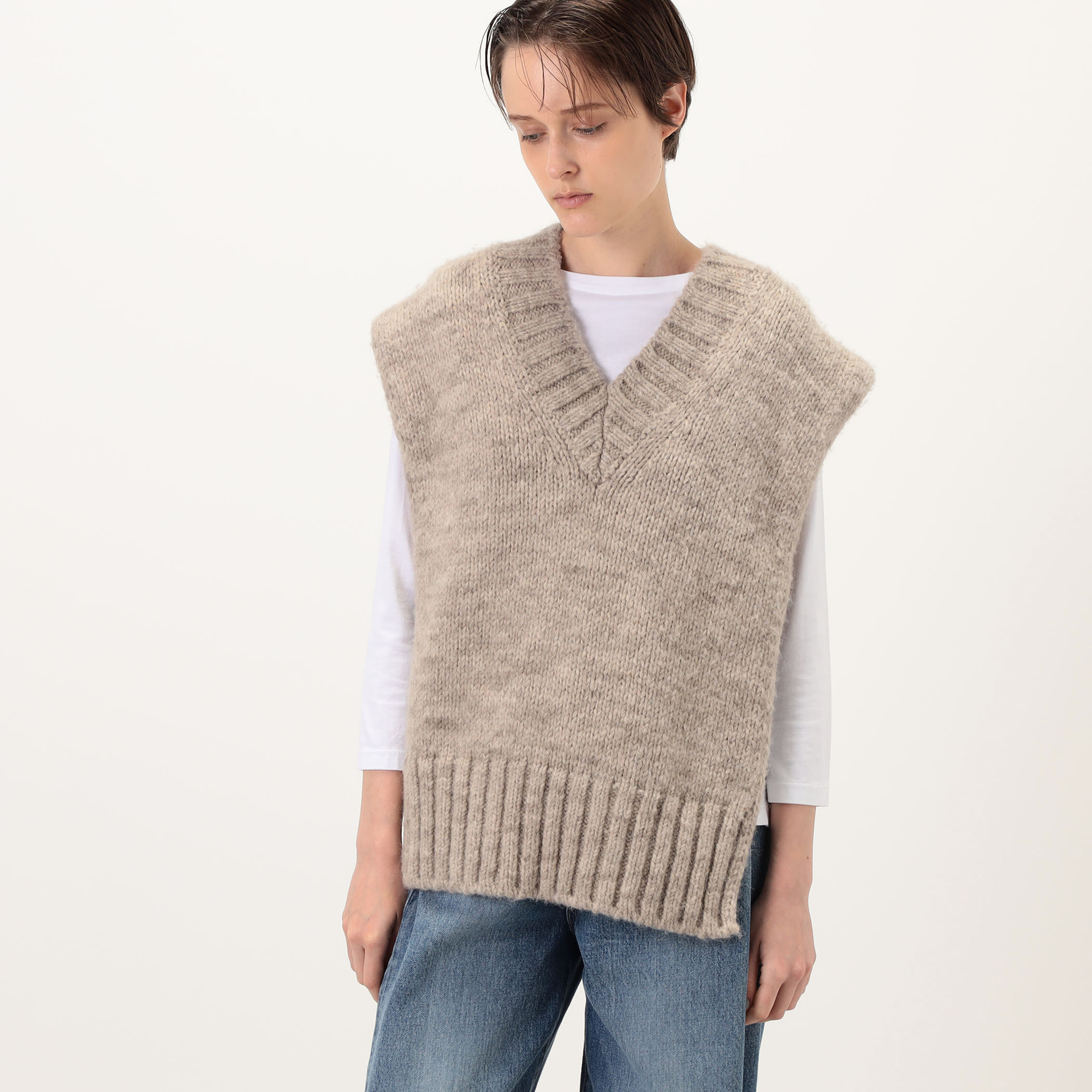 Maison Margiela STOLE ニットベスト｜トゥモローランド 公式サイト