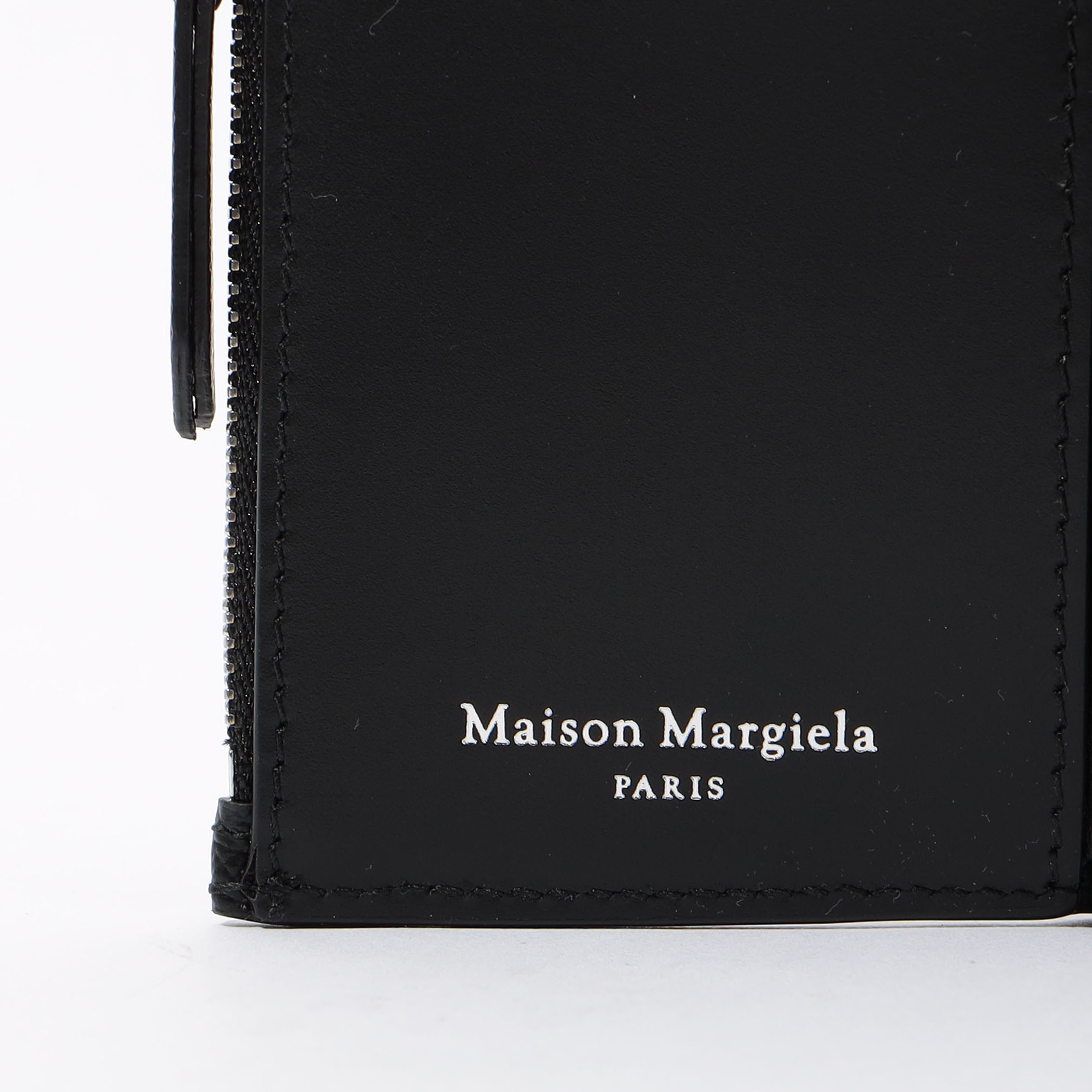 小物 Maison Margiela ZIP COMPACT TRI FOLD メゾン マルジェラ - Maison Margiela | ZIP COMPACT TRI | RESTIR