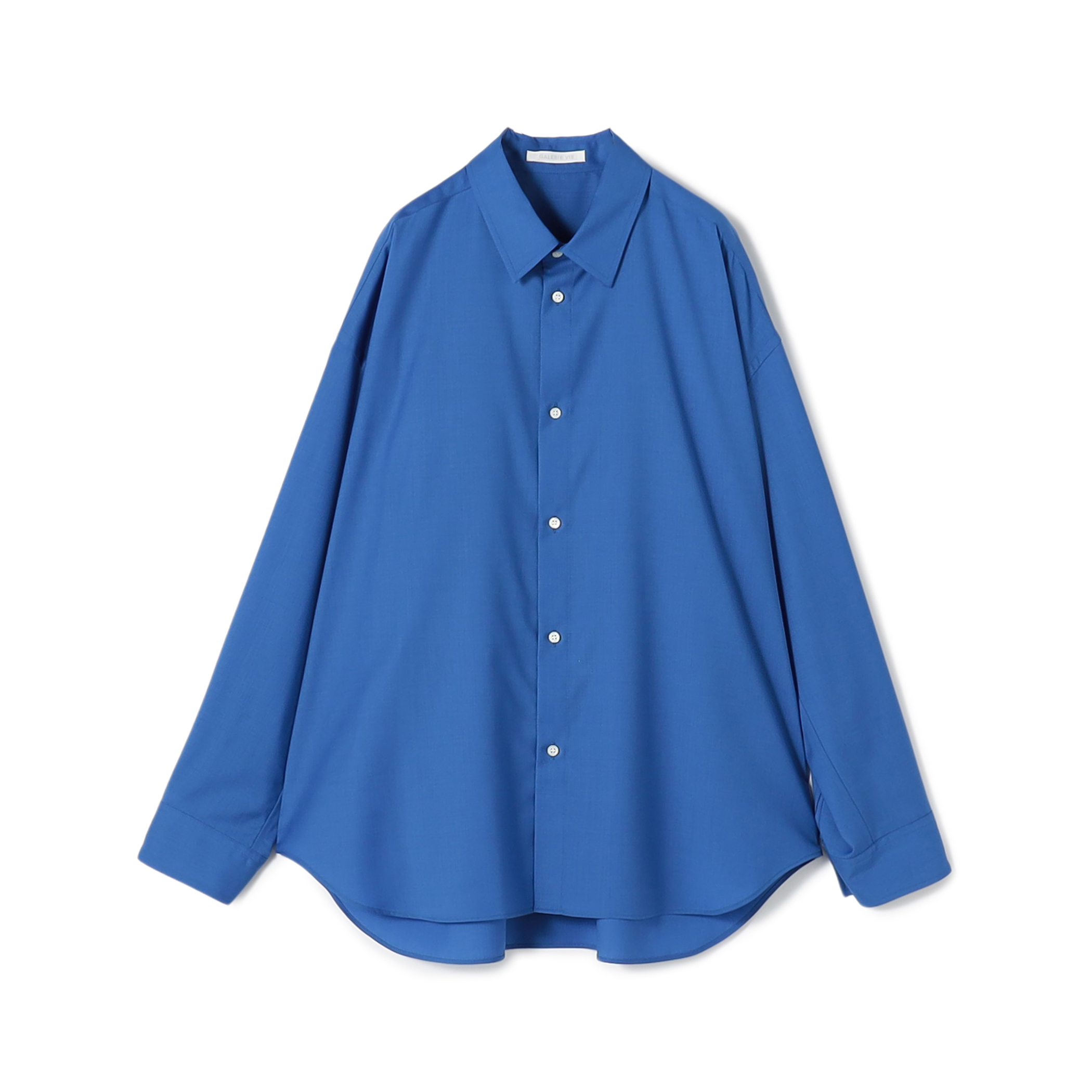 プリムウール ワイドバランスシャツ