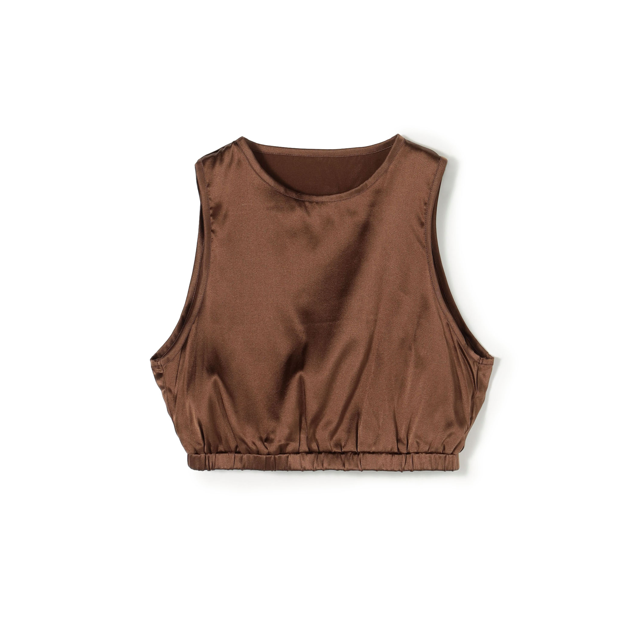 SIMONE WILD SATIN SPORT BRA