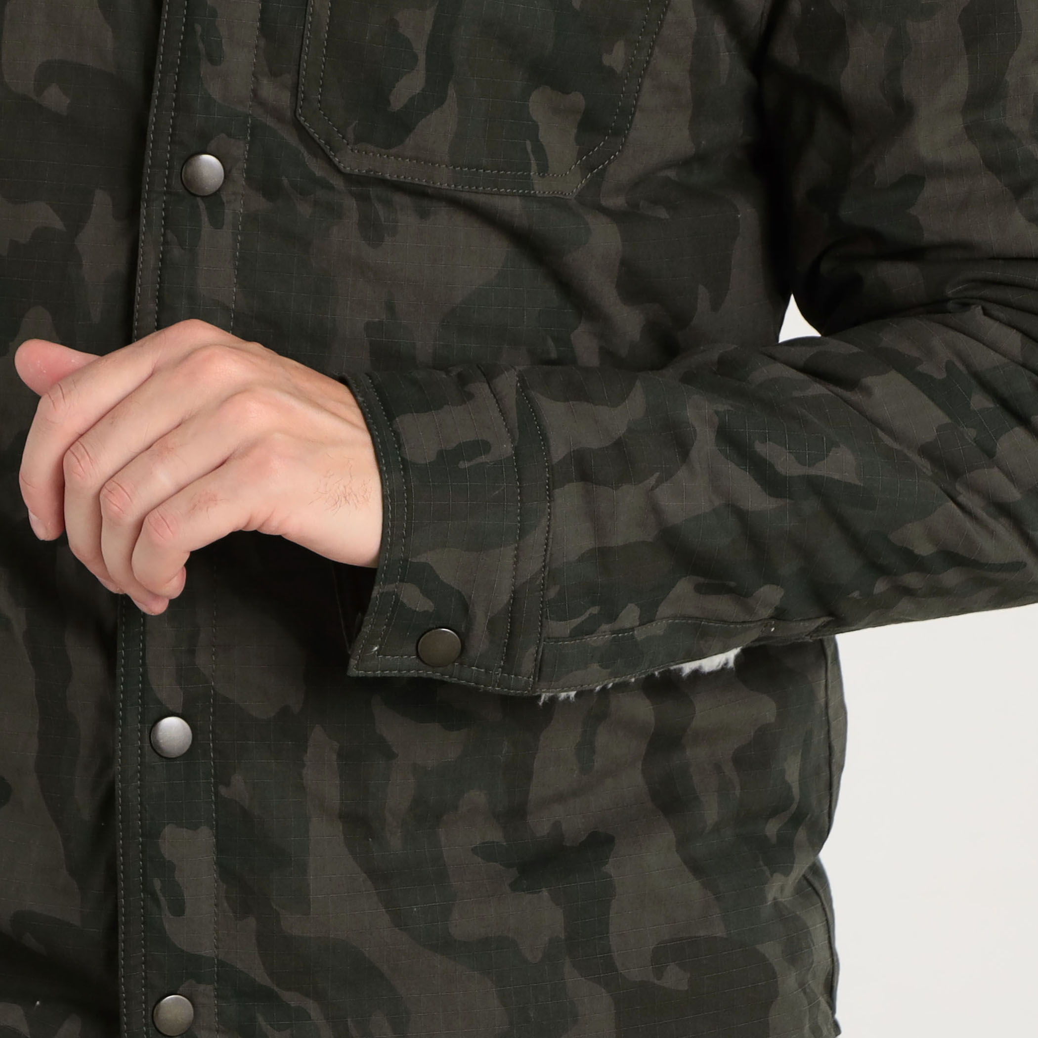 コットンシェルパカモフラージュ シャツジャケット MRSC3483