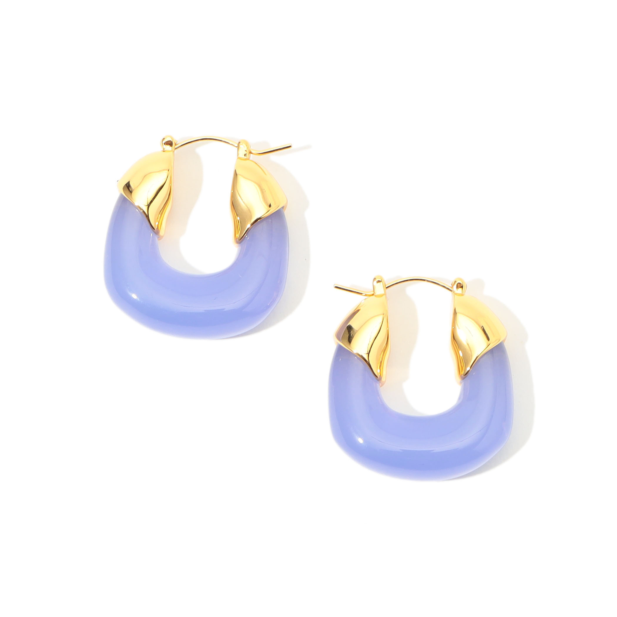 Lizzie Fortunato MINI ORGANIC HOOP ピアス