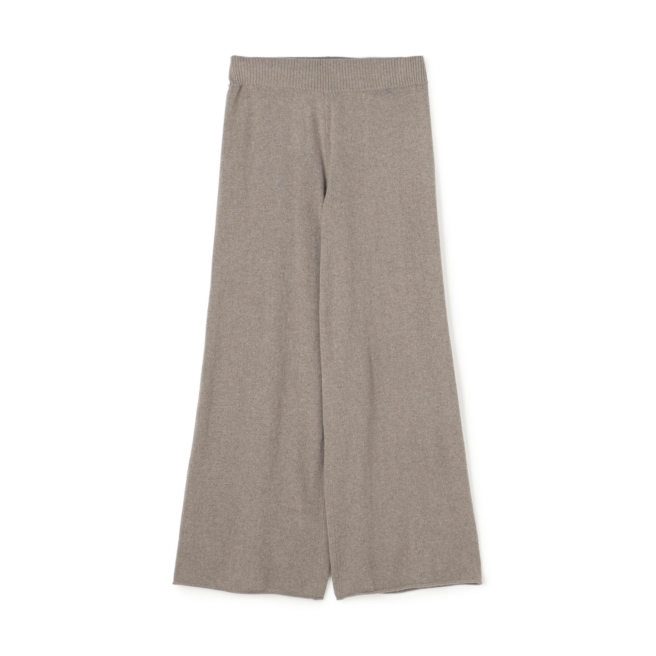 スパンカシミヤ ワイドレッグパンツ WISC1104