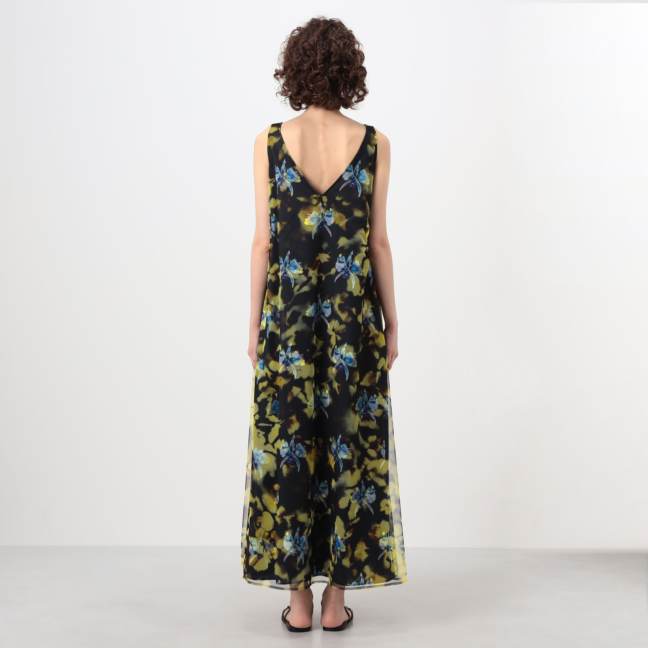 新品　TELMA ワンピース　ブラック TELMA Layered Print ワンピース｜トゥモローランド 公式サイト