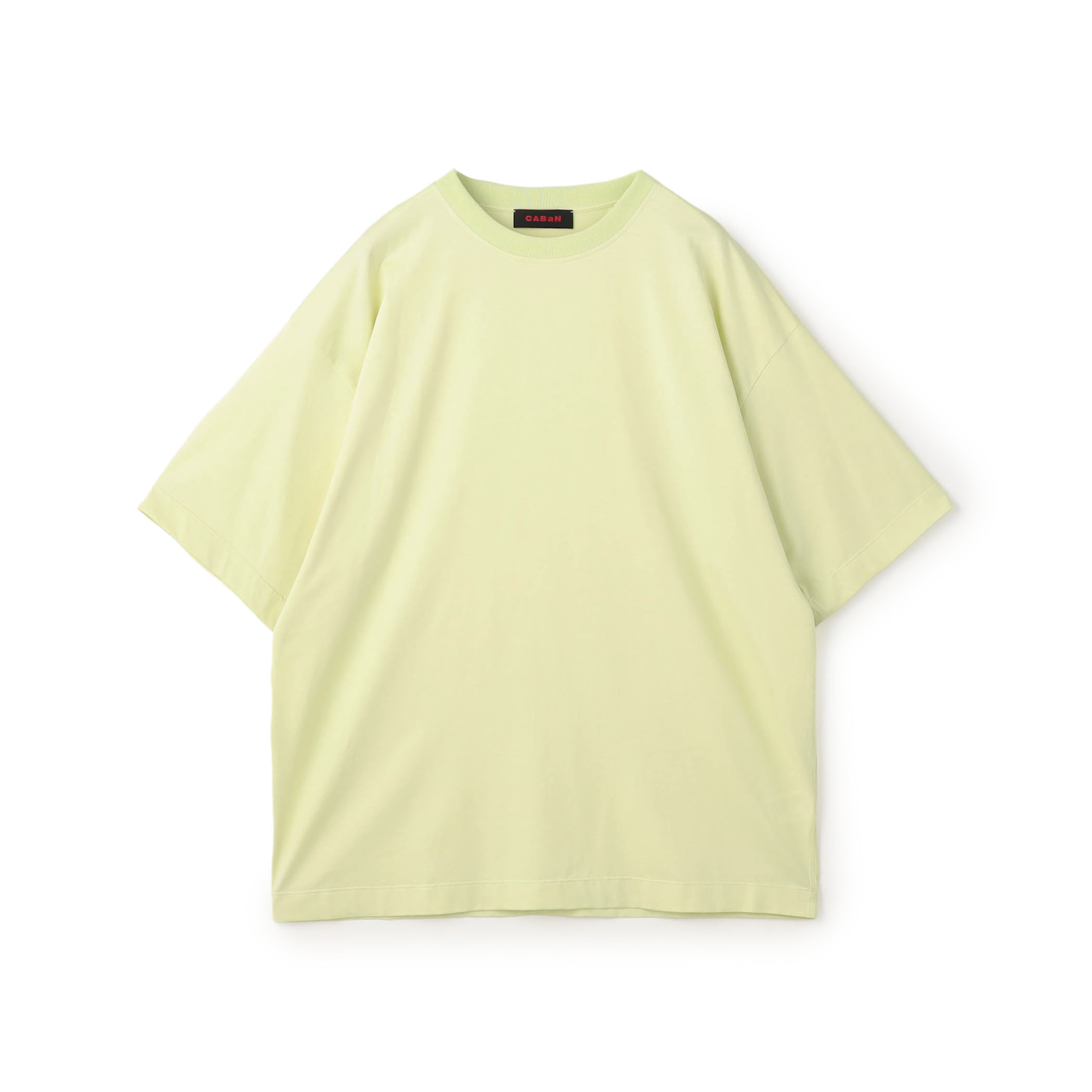 CABaN コットン ドロップショルダークルーネックプルオーバー