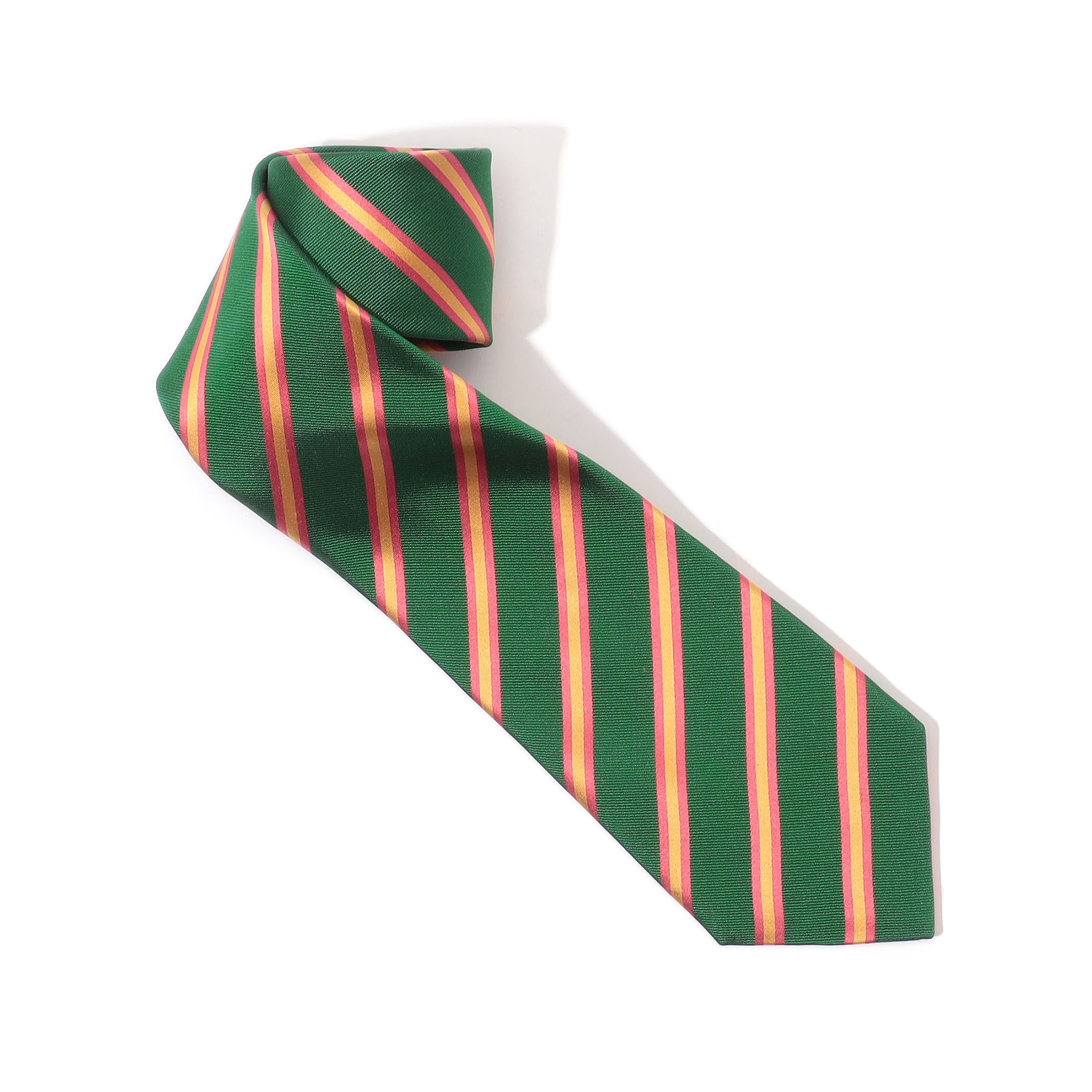 MAISON et VOYAGE シルク レジメンタルレギュラータイ