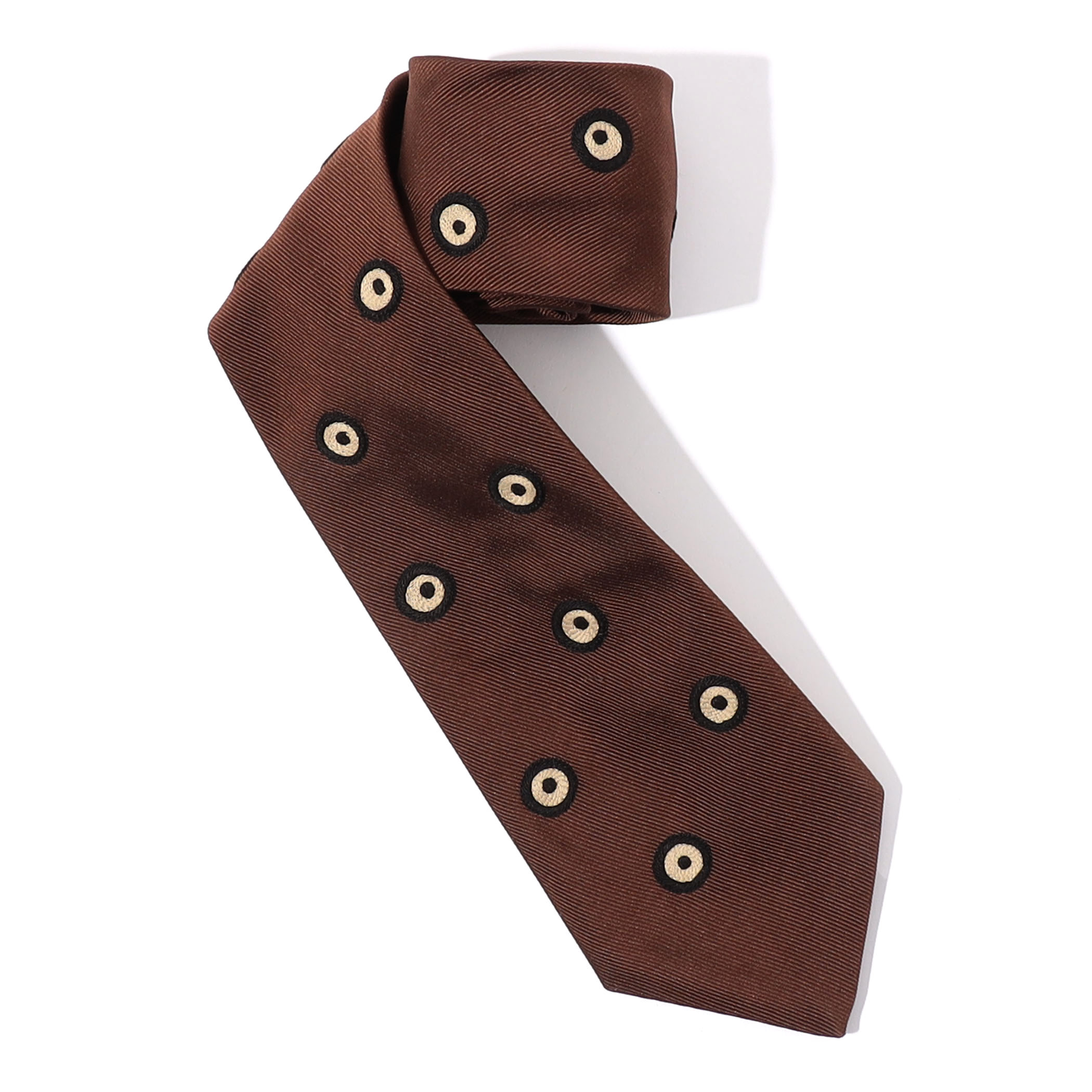 Jupe by Jackie シルク エンブロイダリーネクタイ