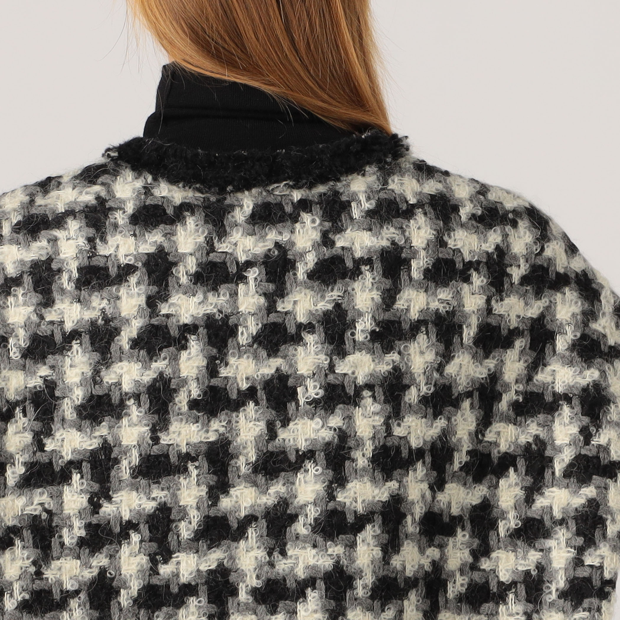 グリハウンドトゥース スクエアジレ｜トゥモローランド 公式通販