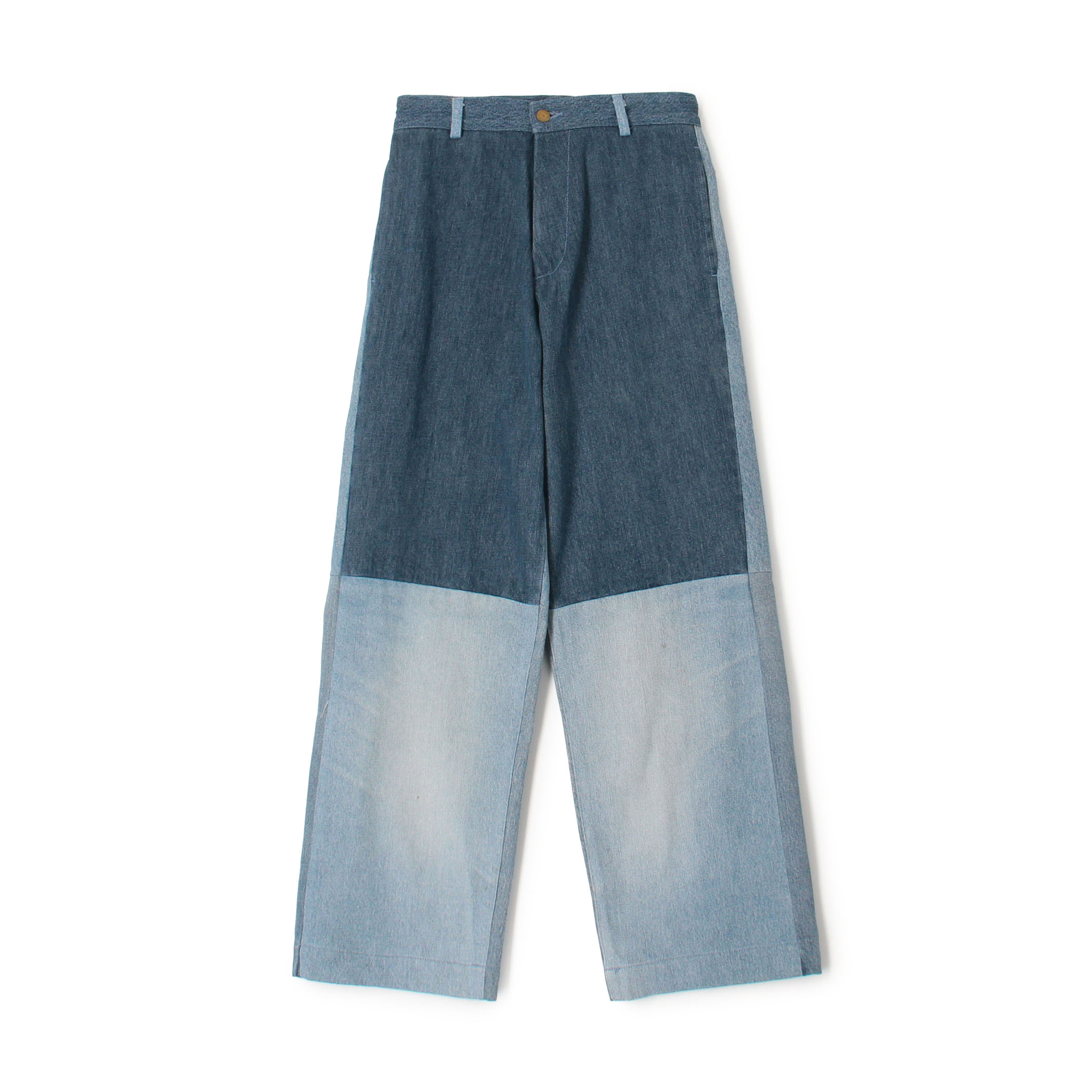 B SIDES REWORKED TROUSER リメイクデニムトラウザー
