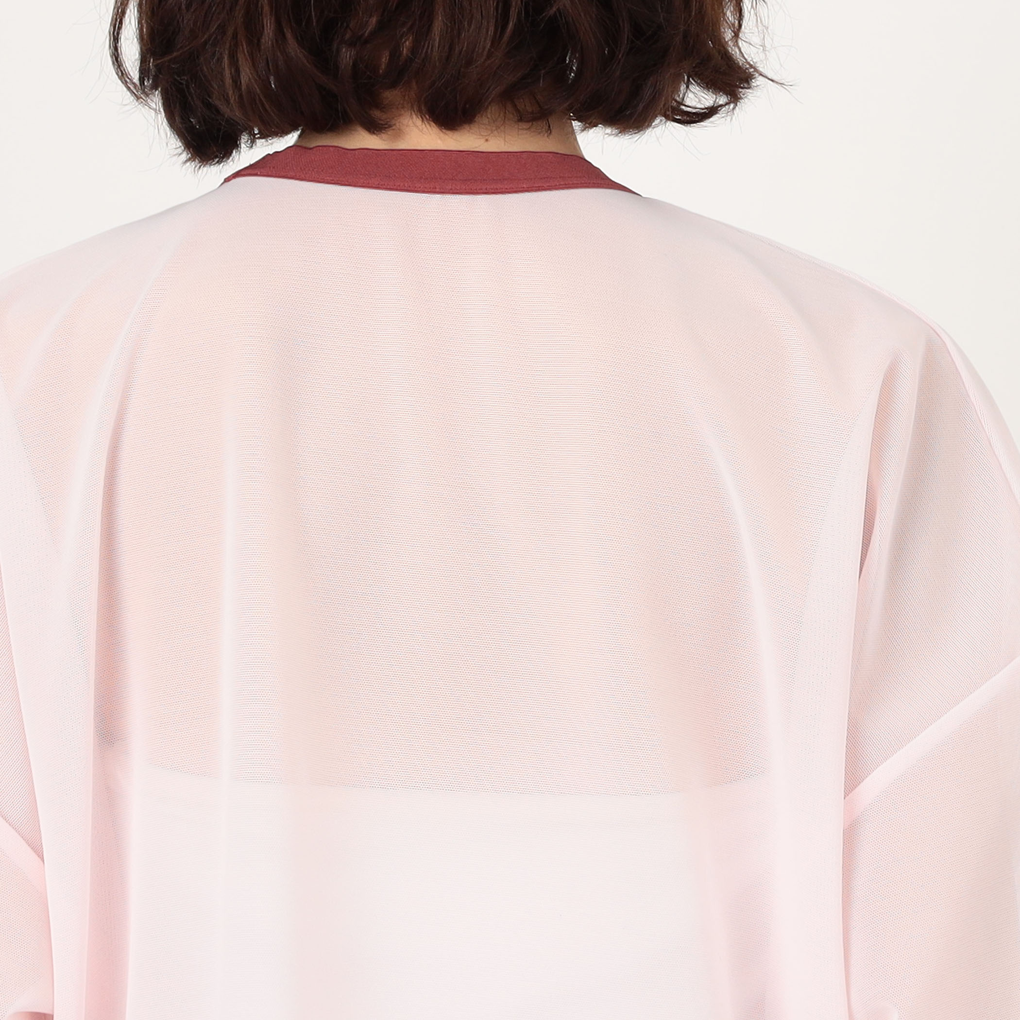 別注】OVERNEATH Net Big T-shirts メッシュネットTシャツ