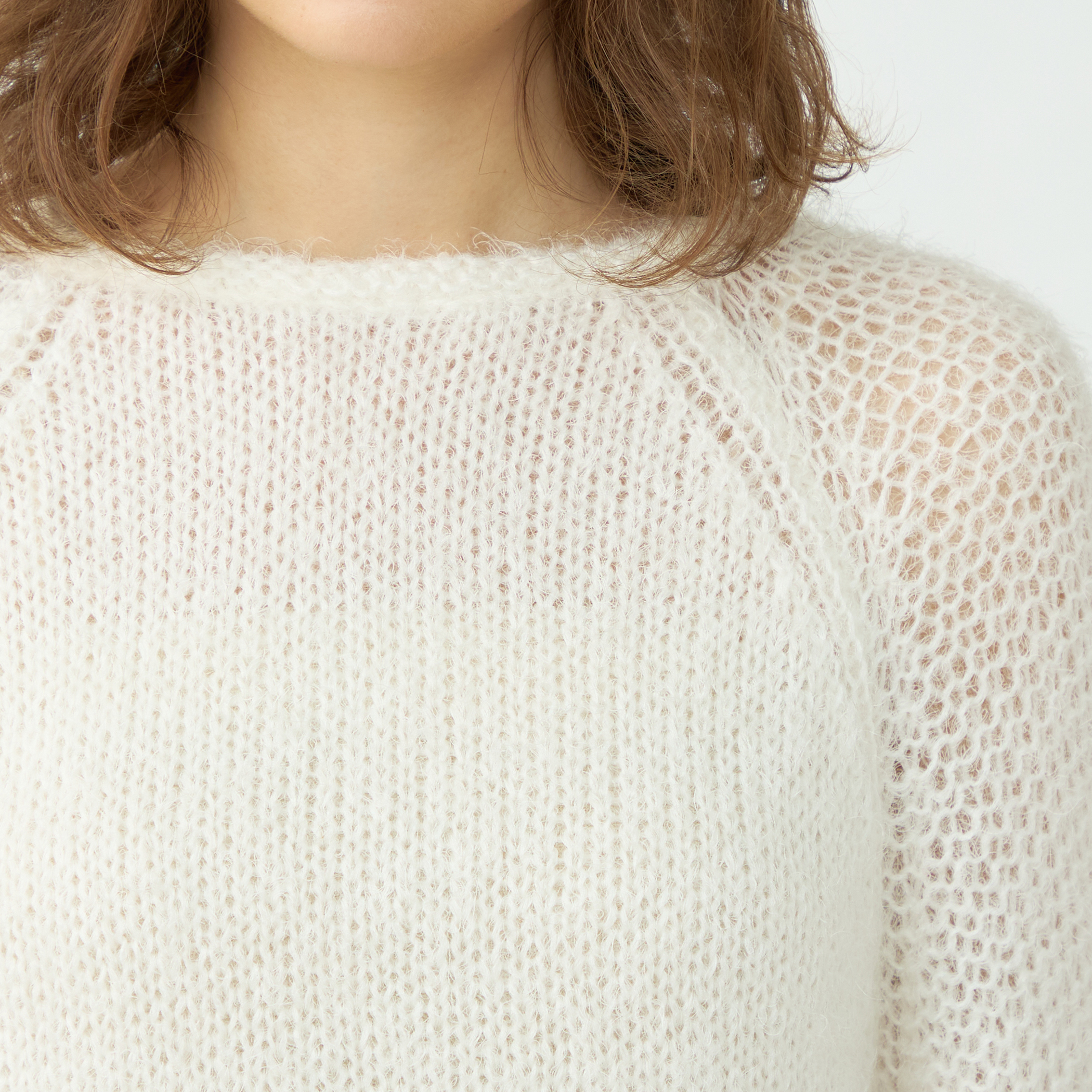 モヘヤシルクファー ロングスリーブプルオーバー｜トゥモローランド