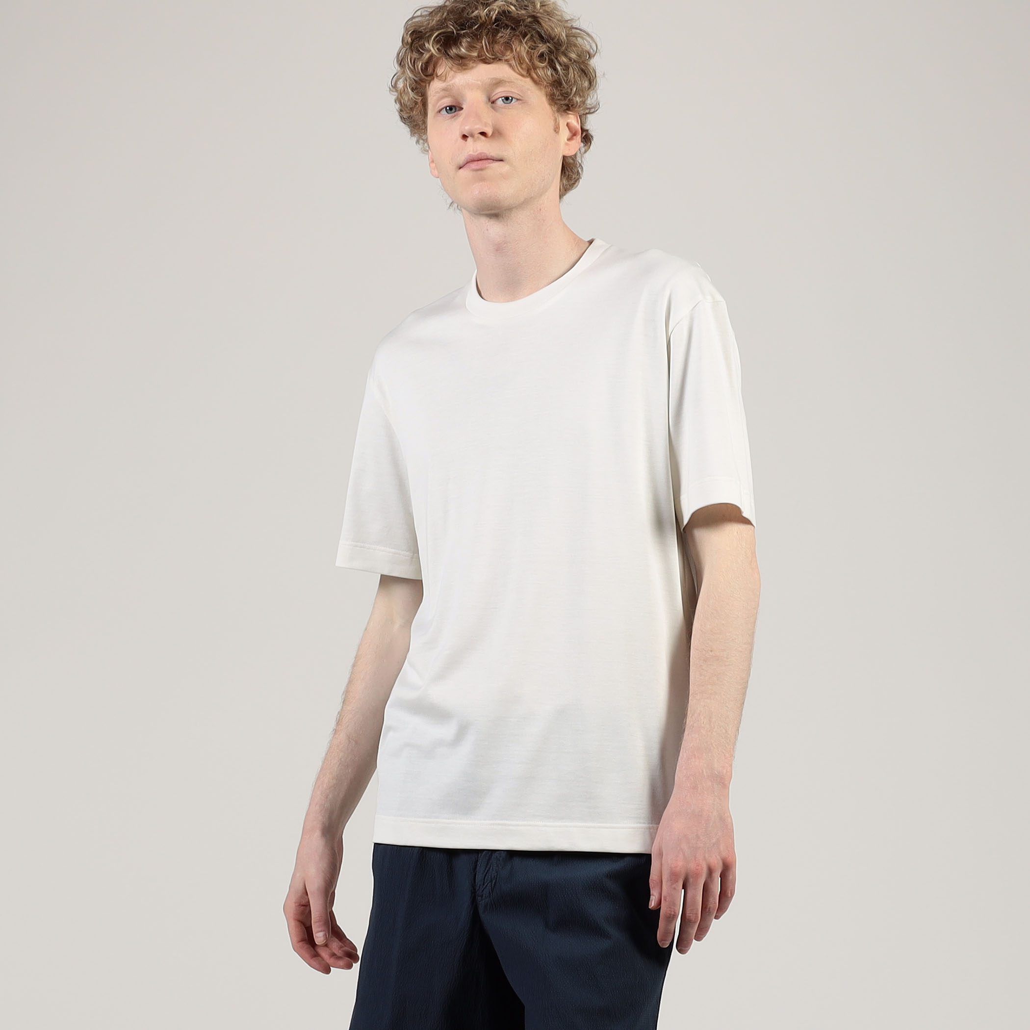 SUNSPEL コットンシルク クルーネックTシャツ｜トゥモローランド 公式 