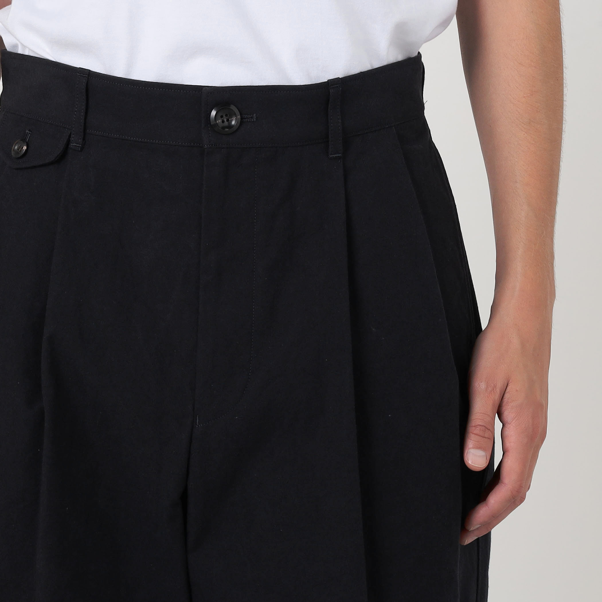 別注】THE RERACS × Edition 2 TUCK WIDE SLACKS ワイドスラックス