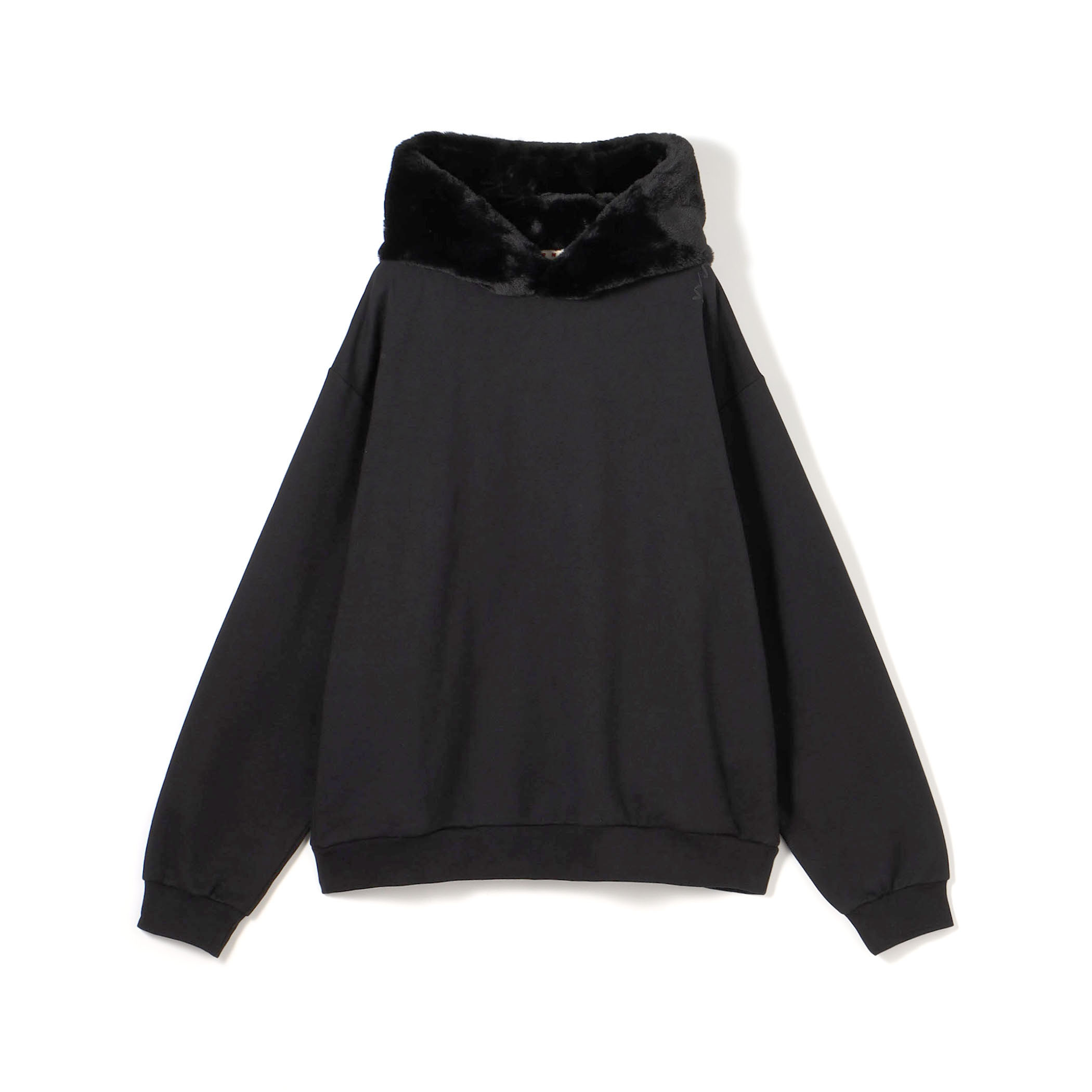 MARNI コットンポリエステルコンビ フーディー