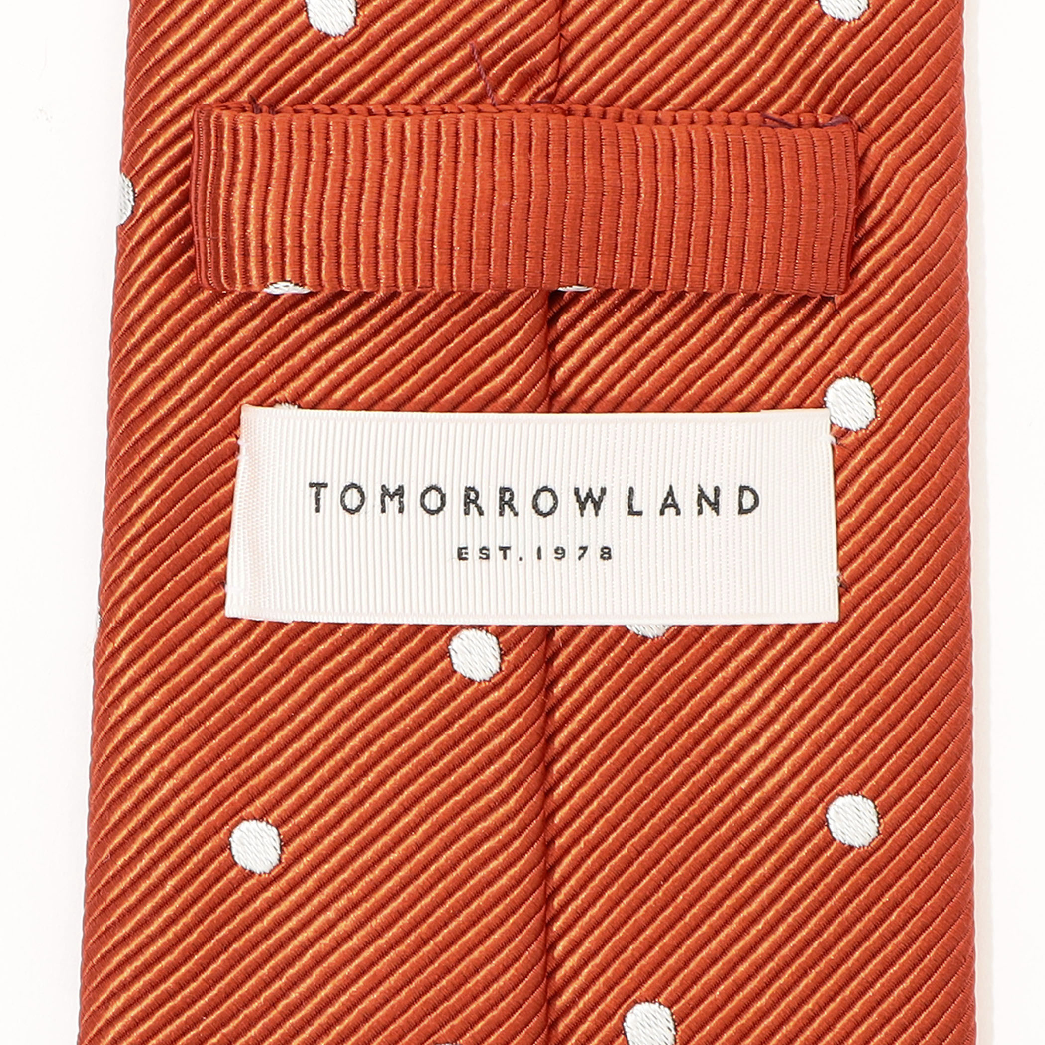 TOMORROWLAND コットンシルク ドットネクタイ|トゥモローランド TOMORROWLAND コットンシルク ドットネクタイ|トゥモローランド