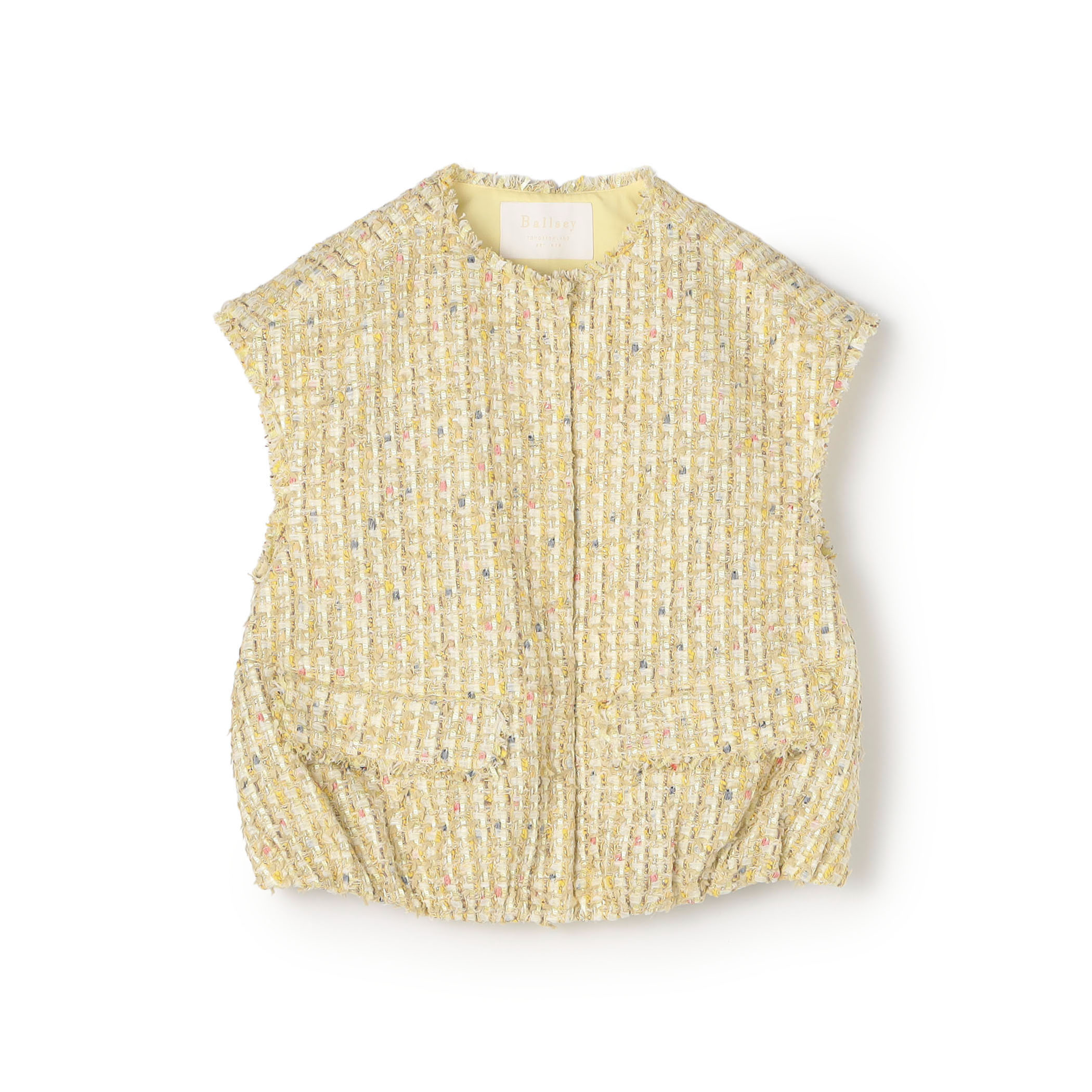 ブライトヤーンツイード ショートジレ