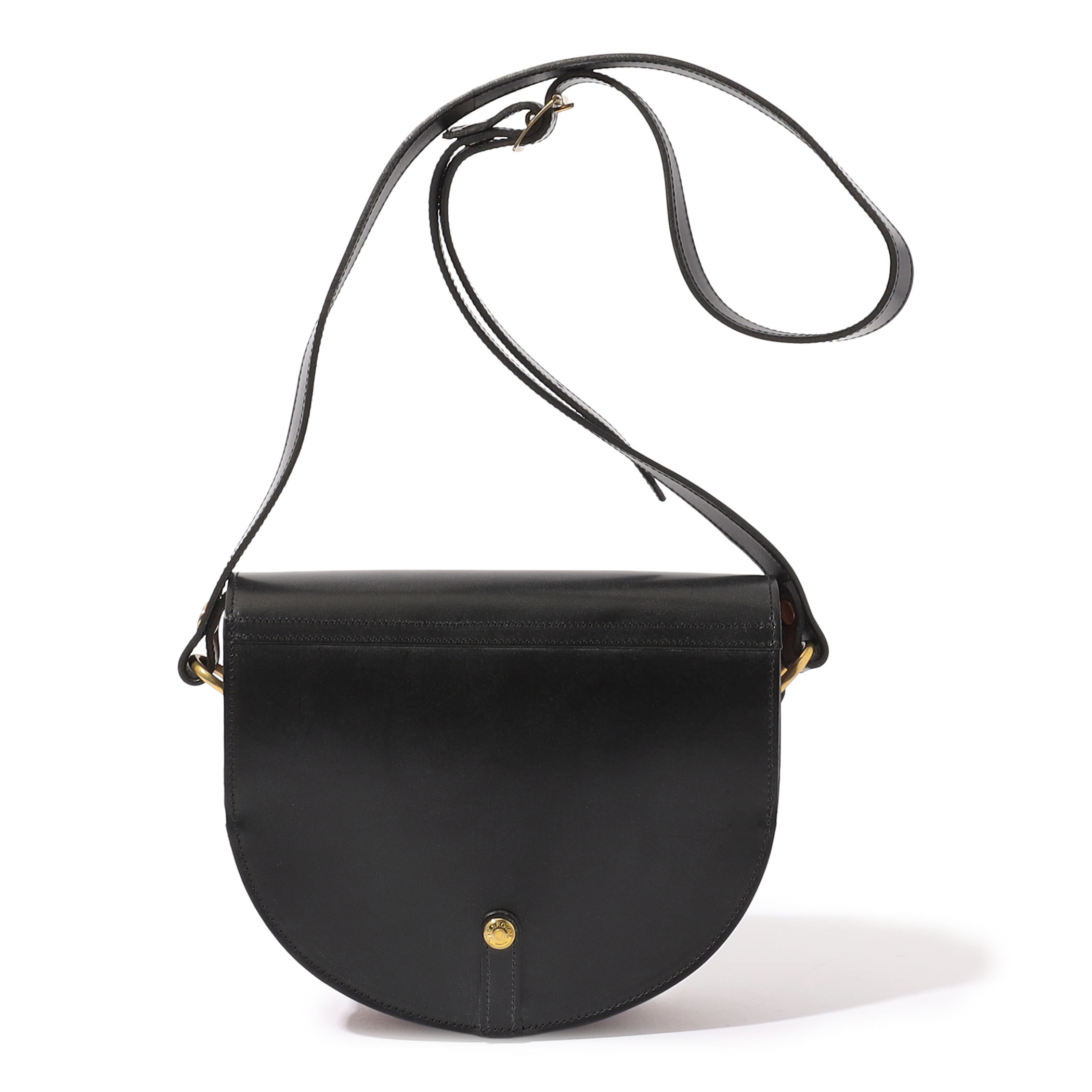 【別注】GLENROYAL Saddle Shoulder Bag ブライドルレザー ショルダーバッグ