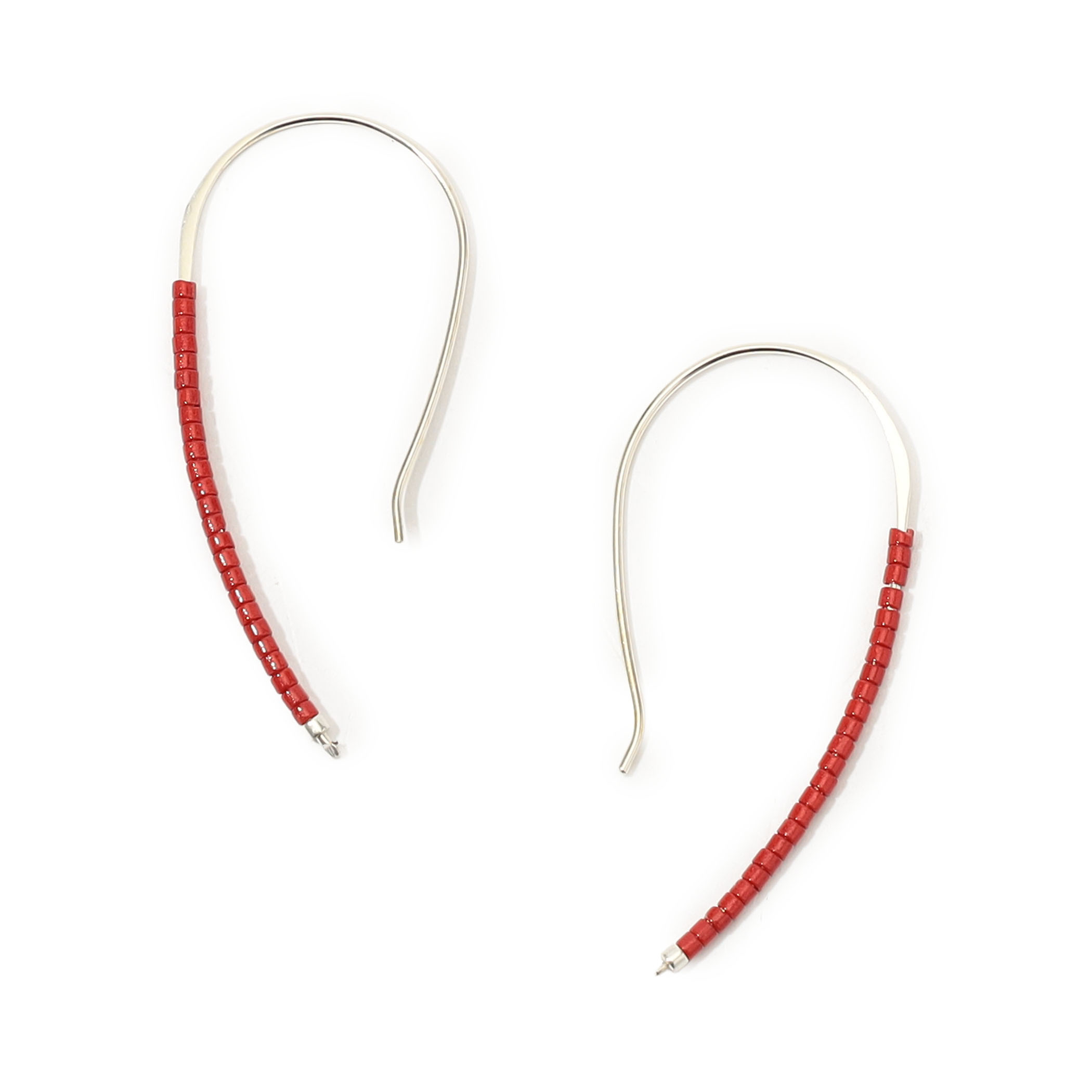 helena rohner miyuki beads hoop ピアス
