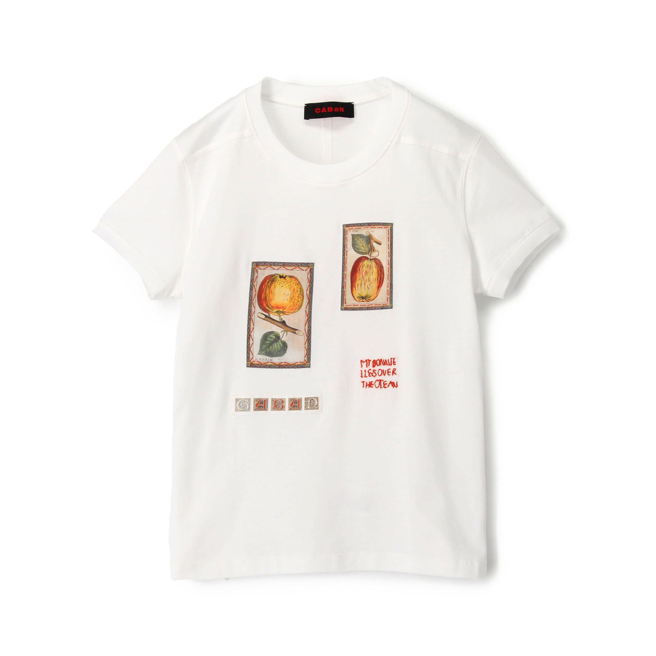 CABaN スビンコットン フルーツプリントTシャツ｜トゥモローランド