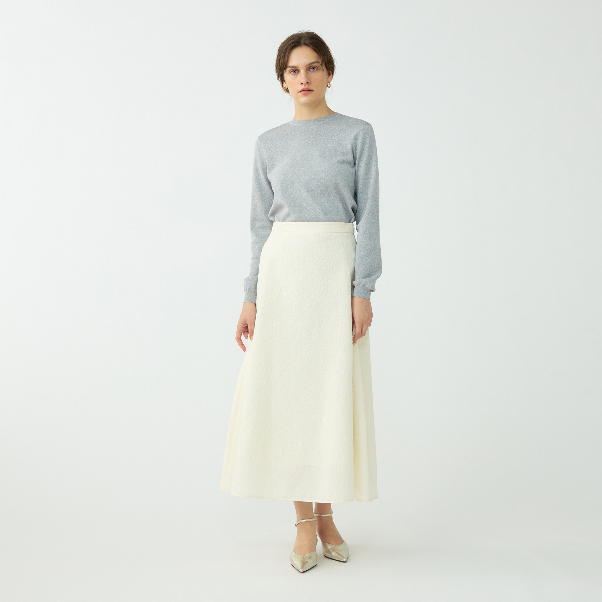 アラベスクジャカード サーキュラースカート｜トゥモローランド 公式通販