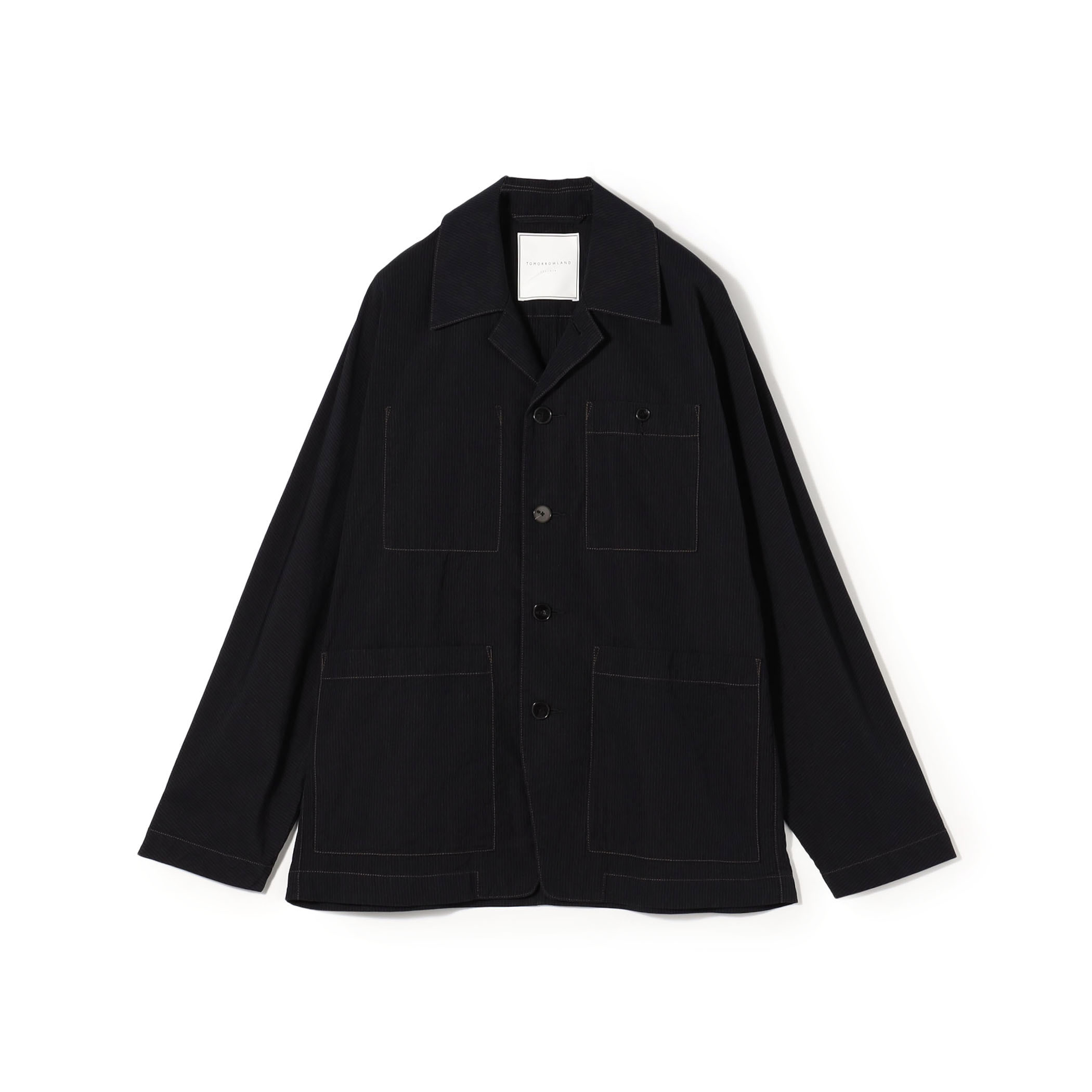 コットンリネンキュプラ ドルマンスリーブ カバーオールジャケット