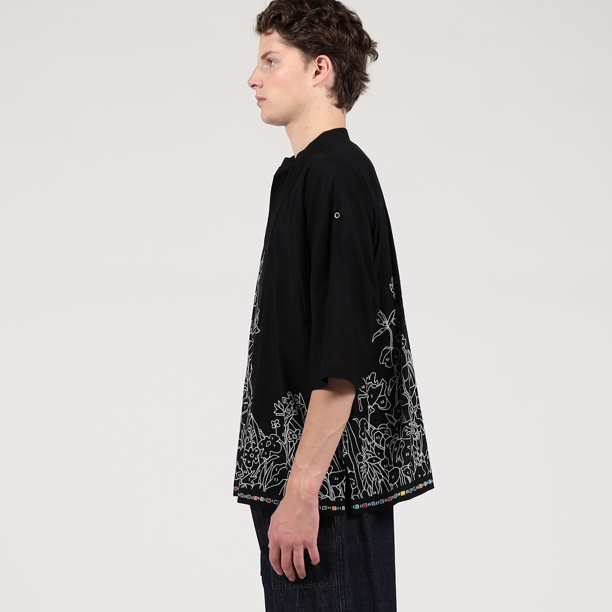 トップス Miii 6色展開/XS-3サイズ》キーネックビジュートップス【UV/接触冷感/洗濯機