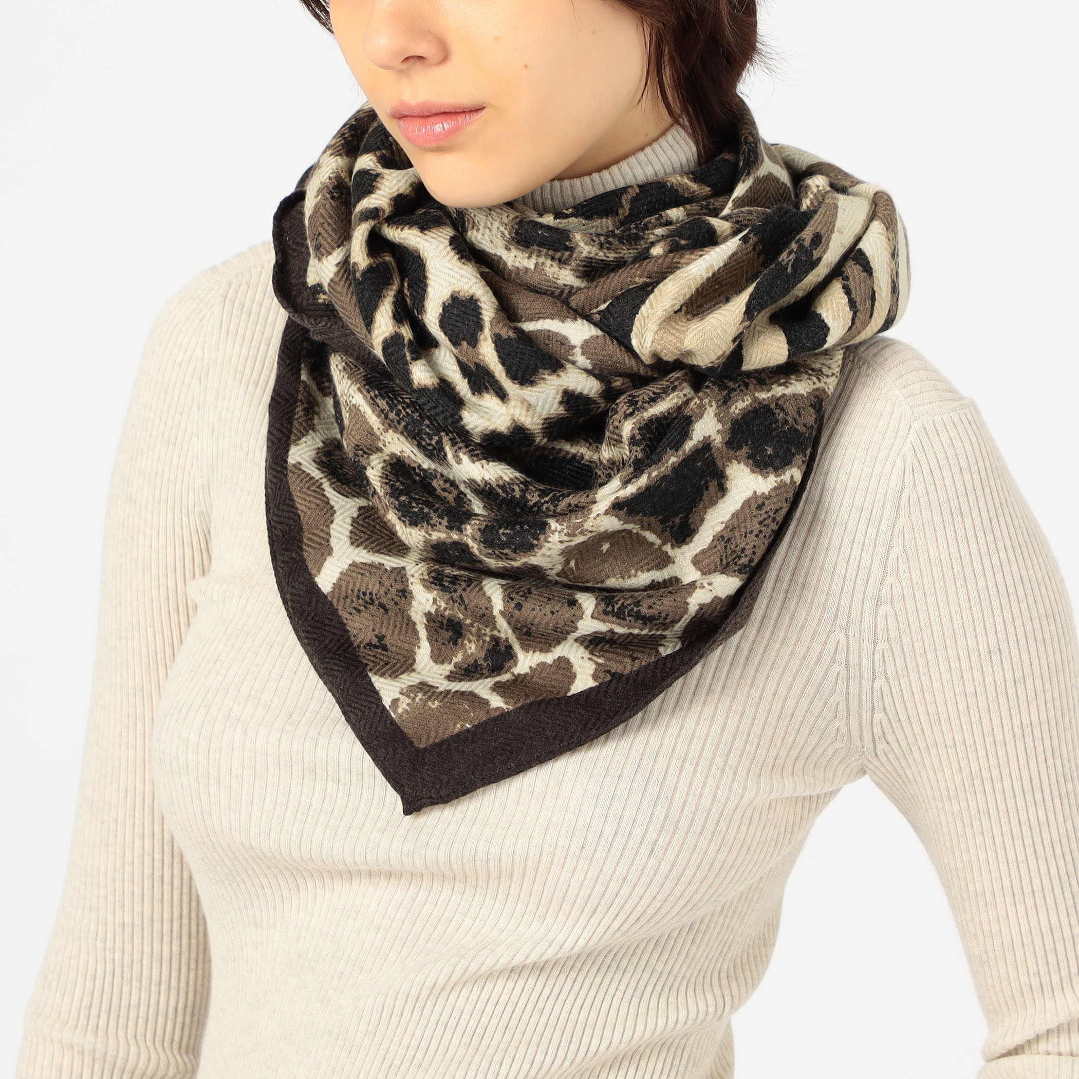 manipuri ゼブラジラフ スカーフ｜トゥモローランド 公式通販