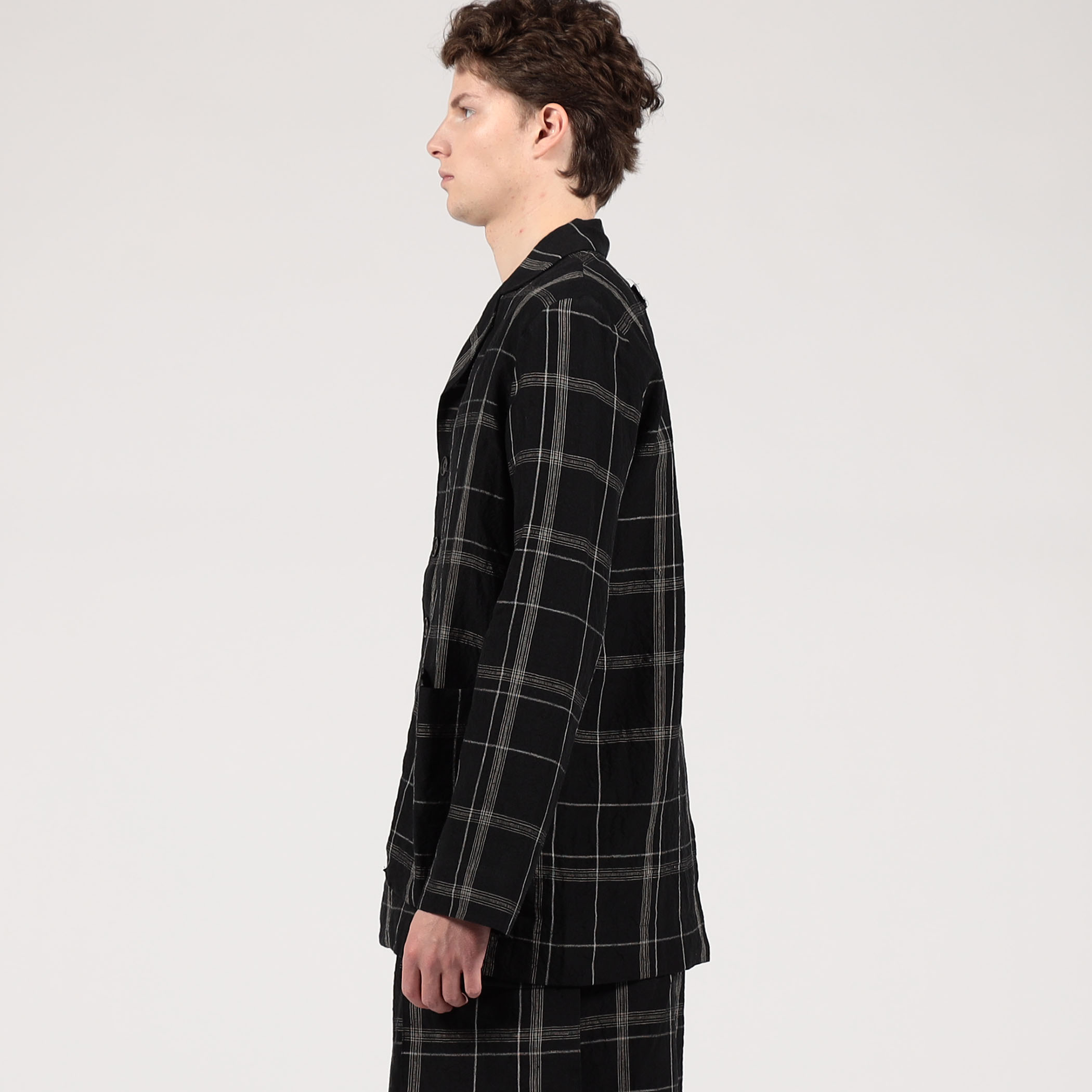 toogood - THE BOTANIST JACKET - LAUNDERED LINEN BLUE SLATE