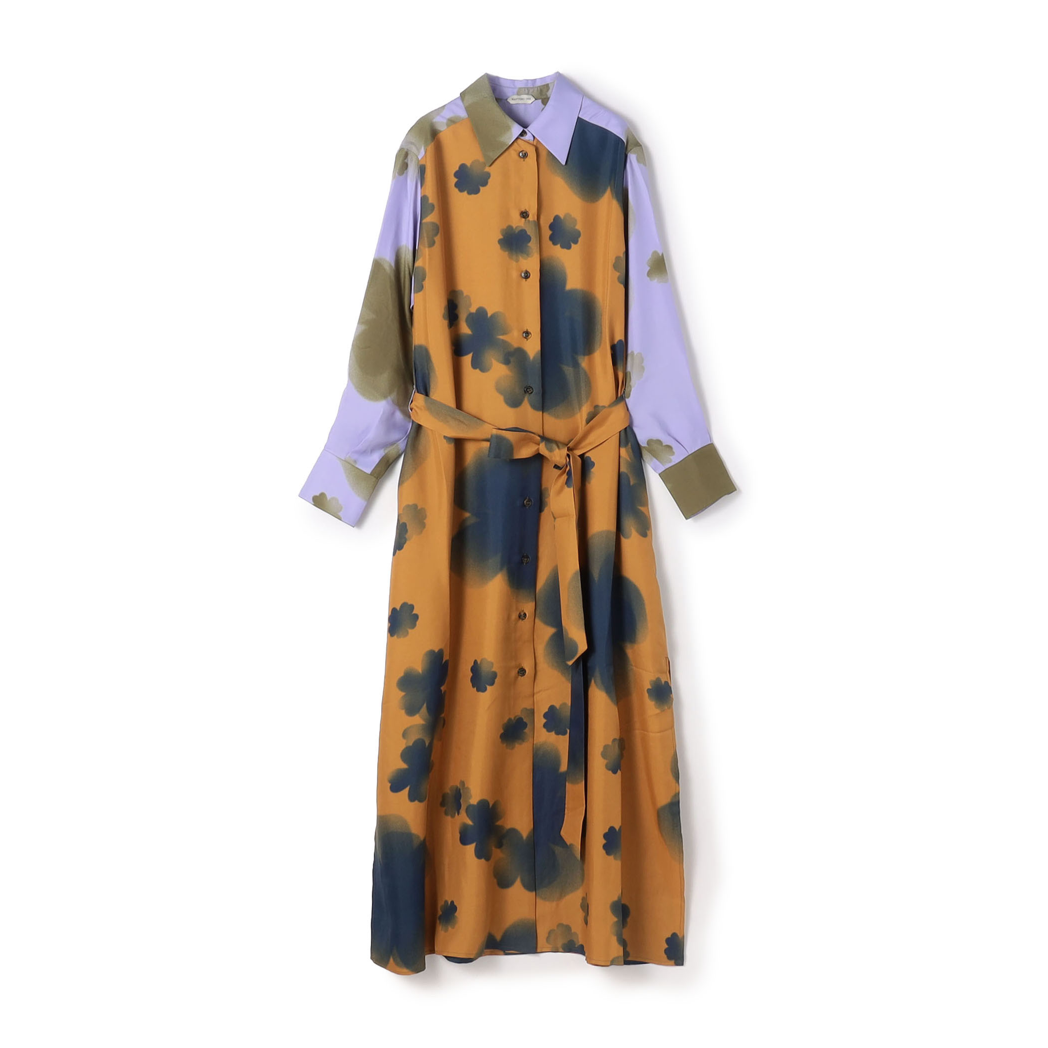 MANTERO MARILYN シルクシャツドレス