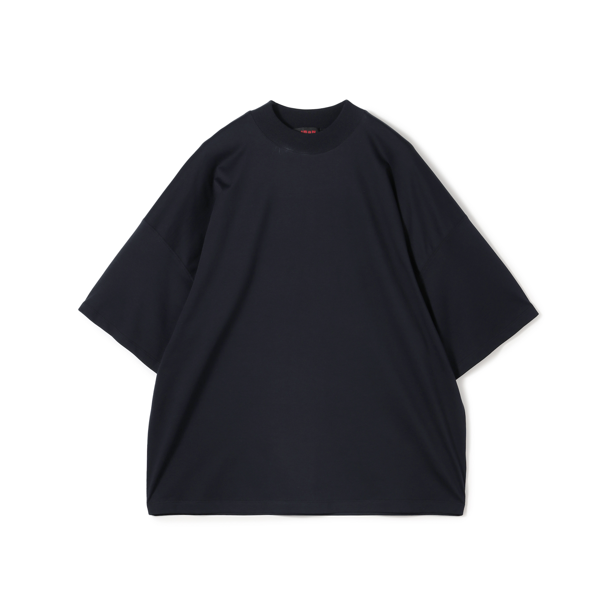 CABaN コットン ビルドネックTシャツ