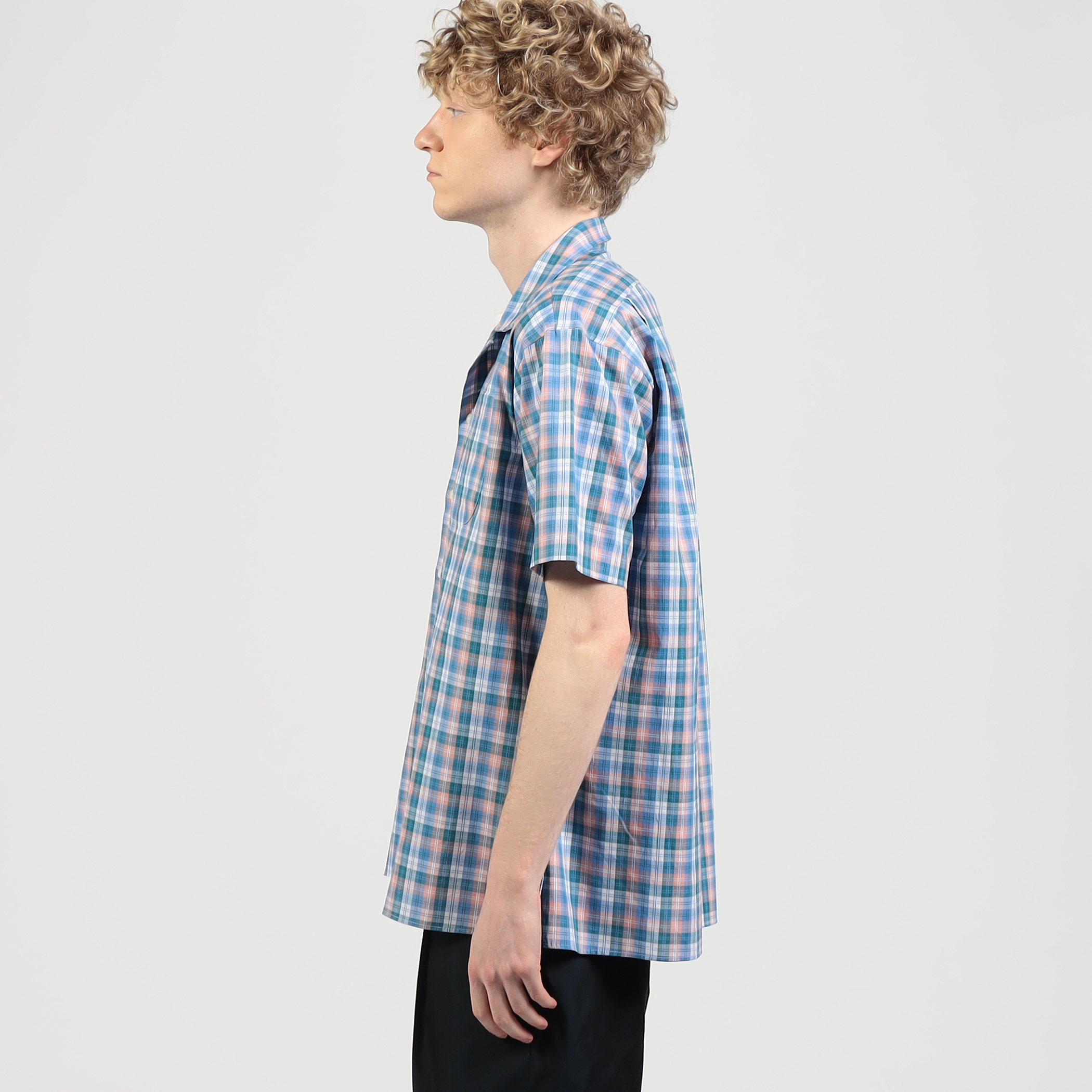 別注】INDIVIDUALIZED SHIRTS コットン キャンプカラーシャツ
