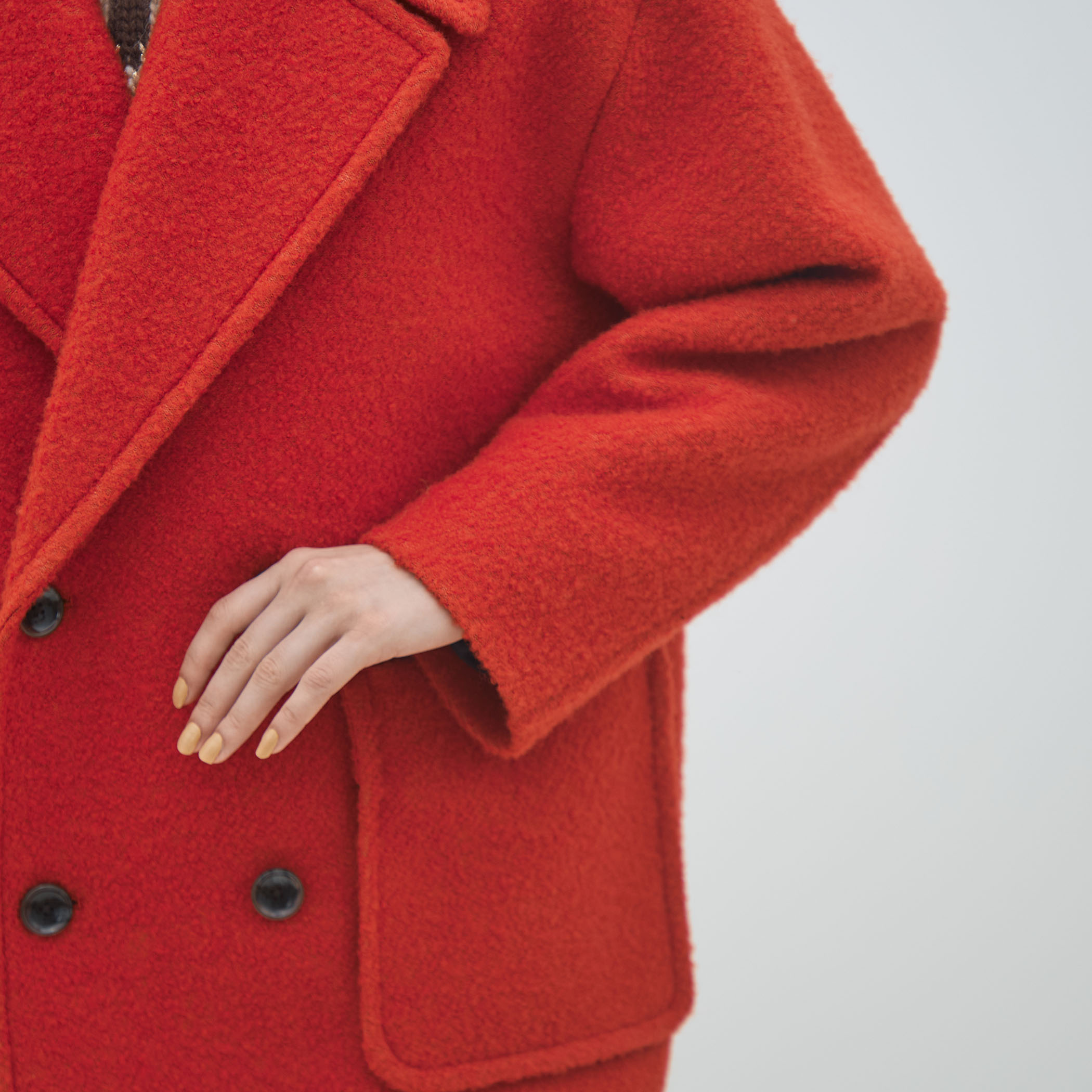 MACPHEE ブークレーボンディングダブルルレストコート 楽天市場】MACPHEE(マカフィー) ブークレーボンディング ダブル