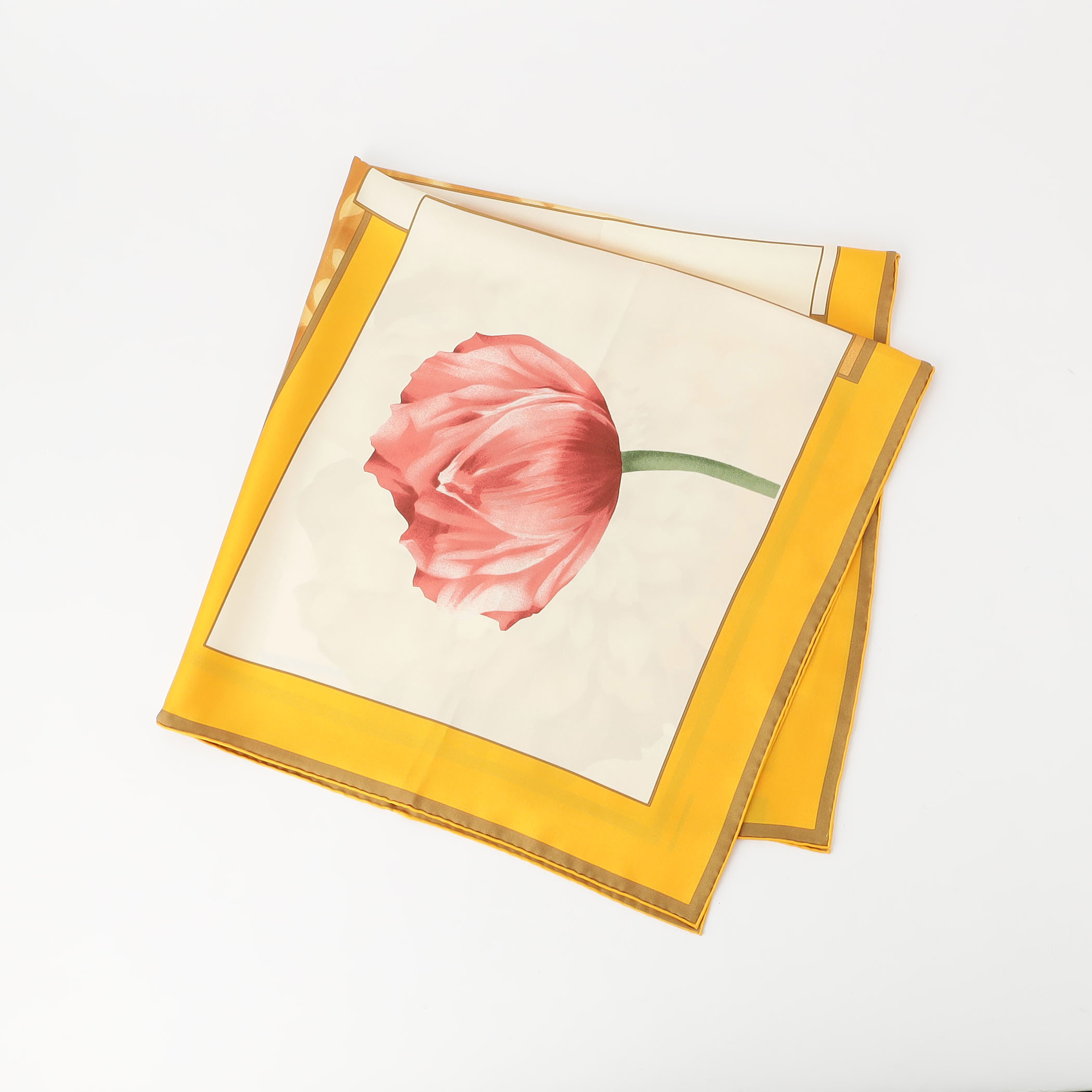 TOMORROWLAND FLAME FLOWER シルクスカーフ｜トゥモローランド