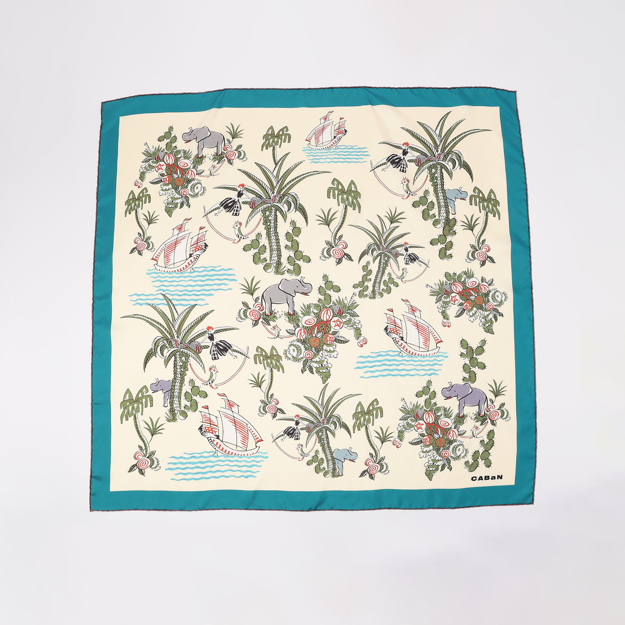 Zoo シルクプリントスカーフ｜トゥモローランド 公式サイト