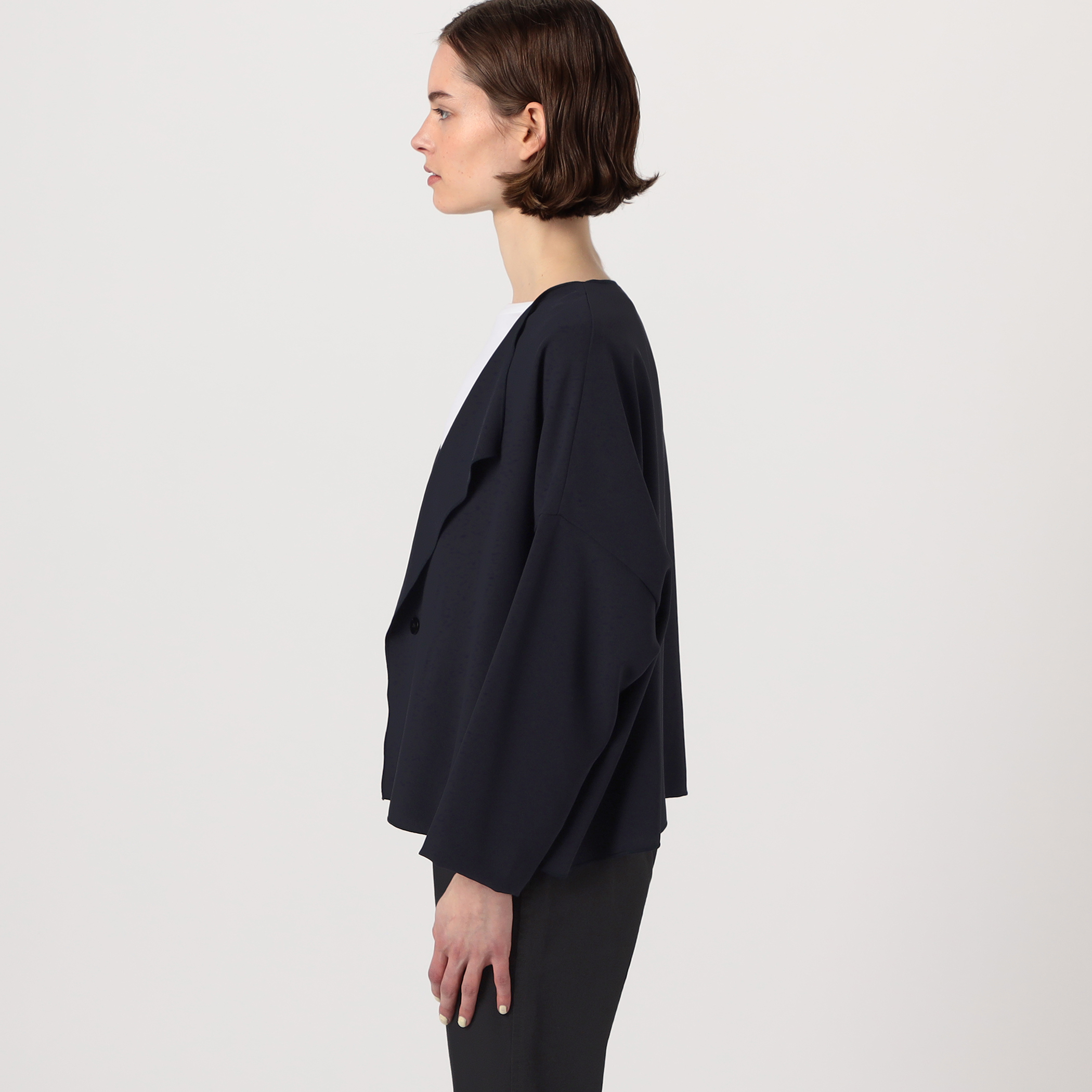 □トリアセテートポリエステルダブルクロス カラーレスワイド