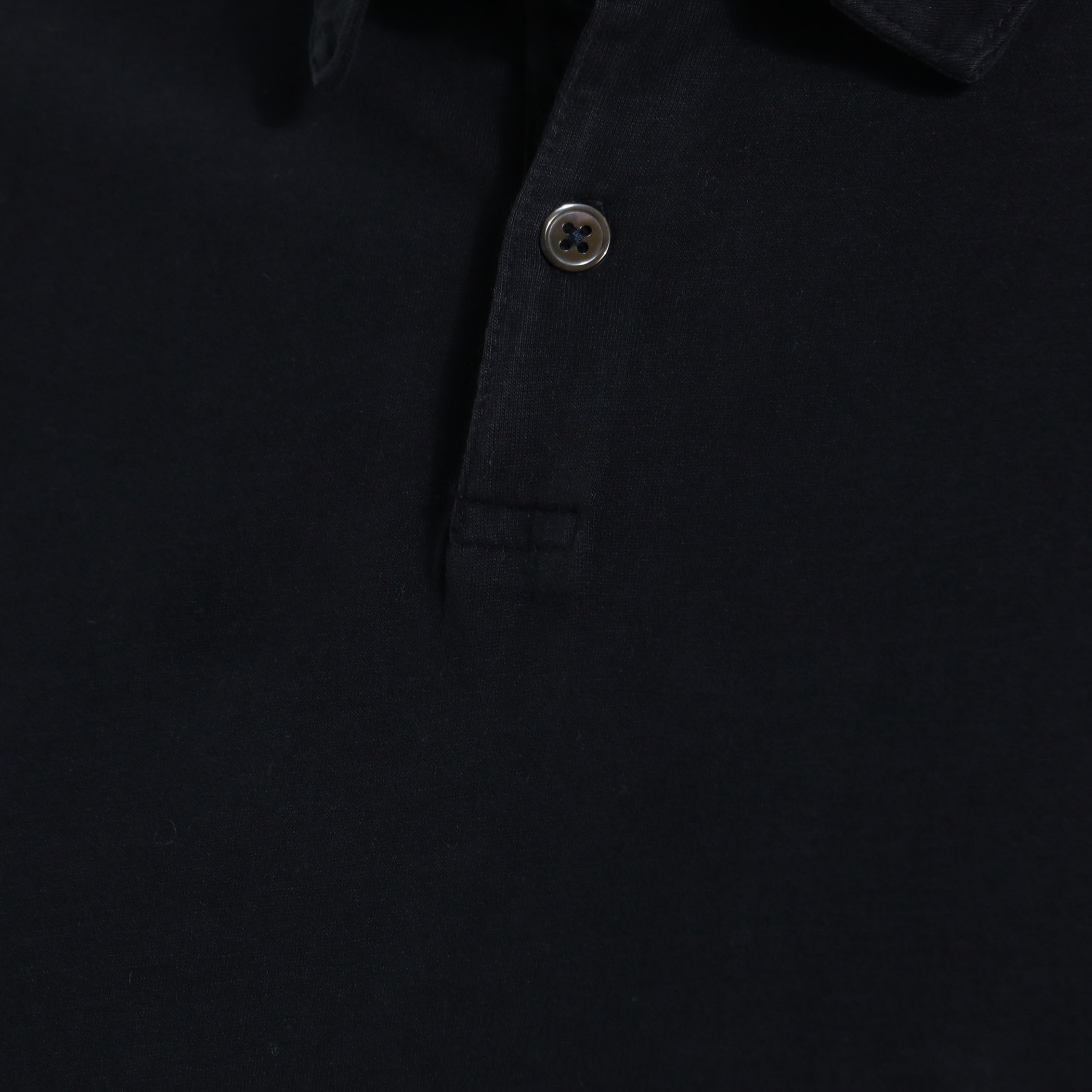 JAMES PERSE ブラック ポロシャツ 1 S〜M相当 黒 JAMES PERSE ジェームスパース ポロシャツ メンズ 半袖 ブランド