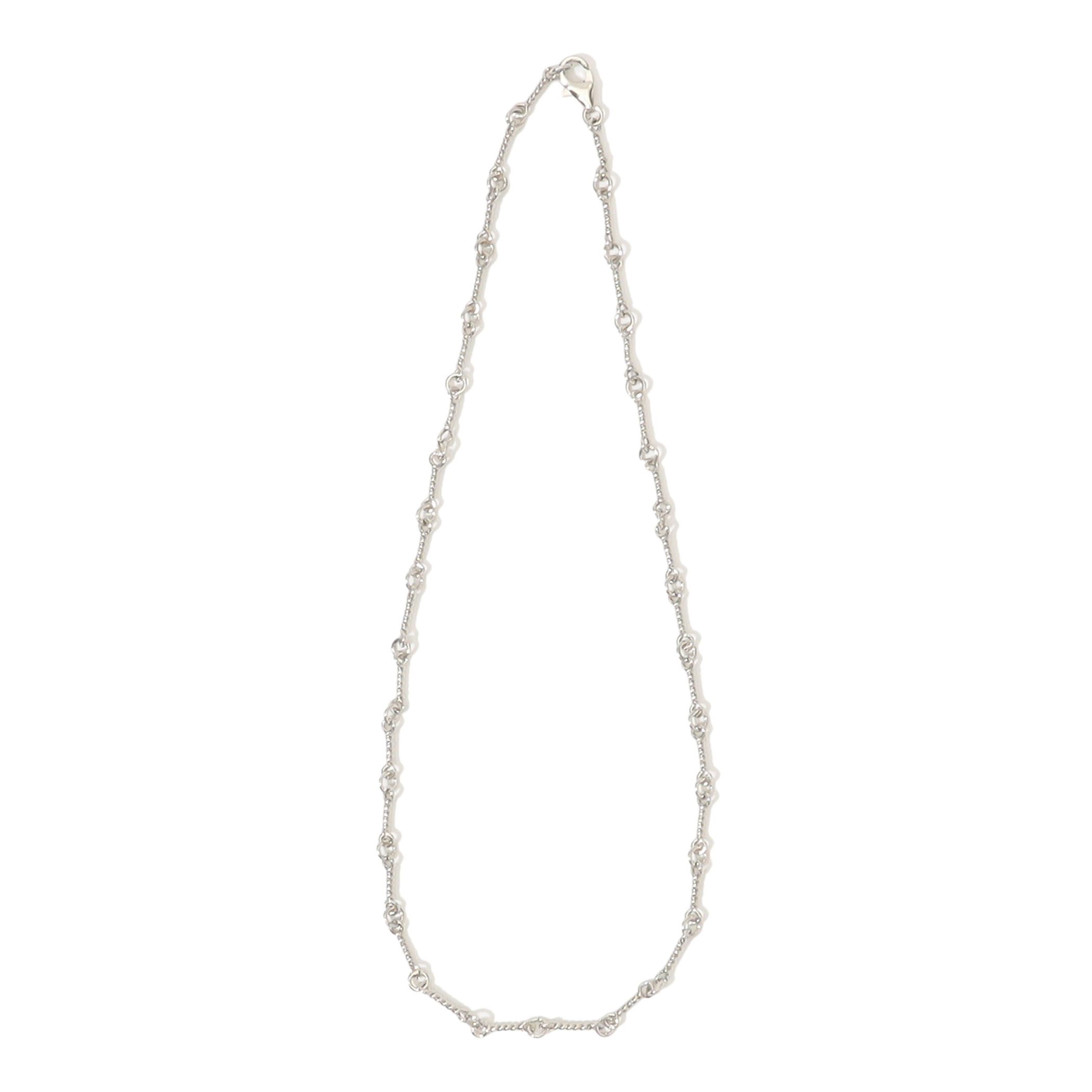 LAURA LOMBARDI RICCIO CHAIN シルバーネックレス
