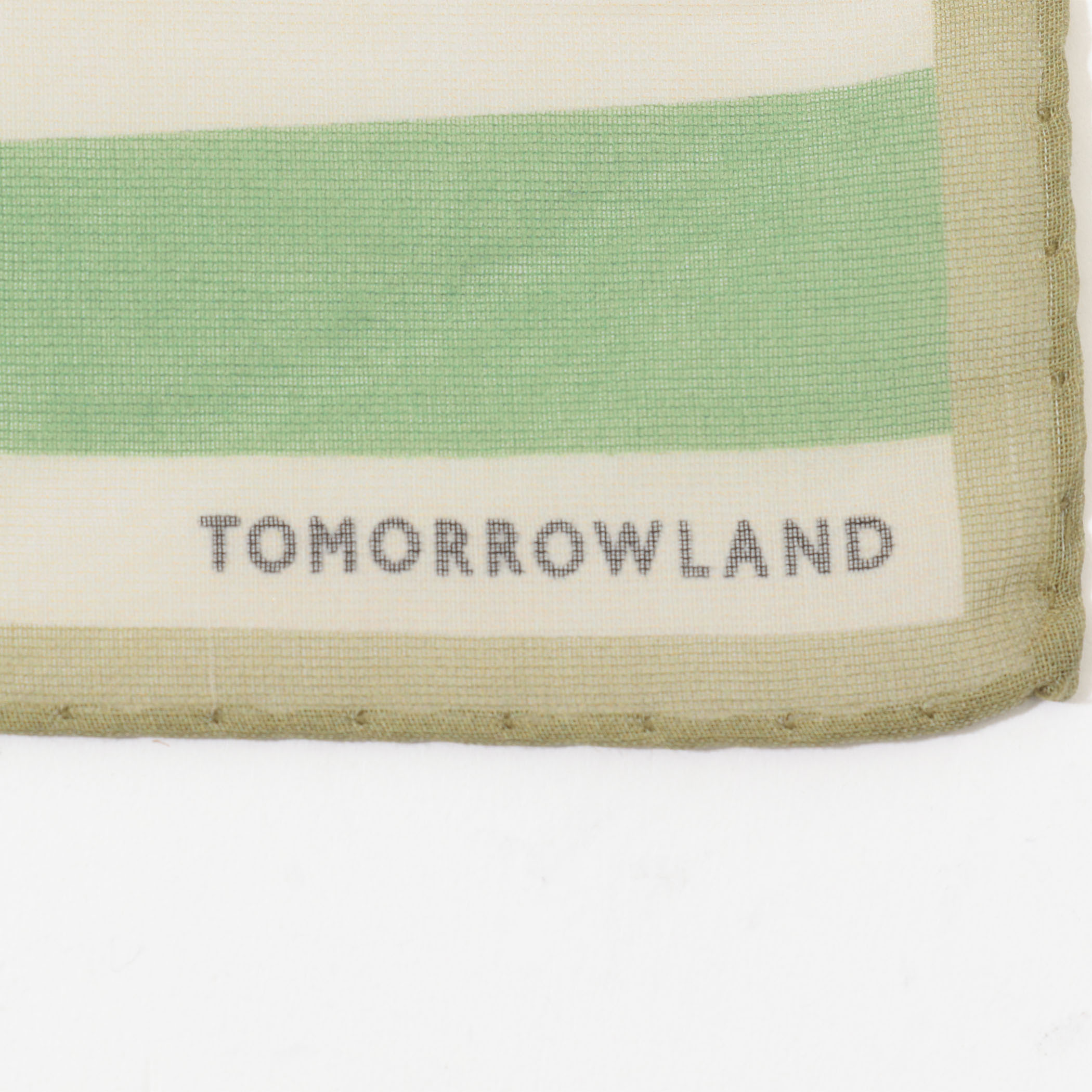 TOMORROWLAND コットンシルク プリントスカーフ｜トゥモローランド